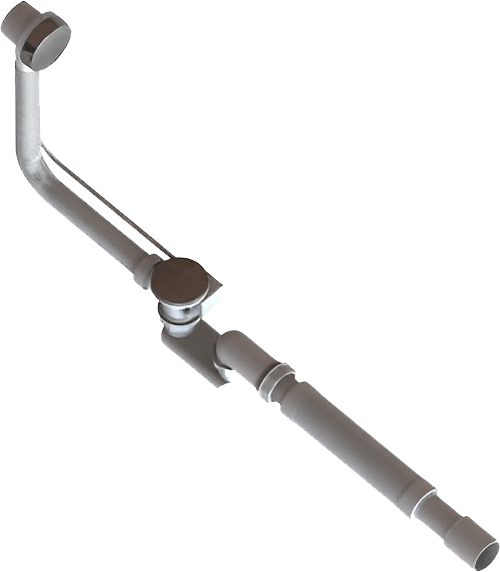 Акриловая ванна STWORKI Карлстад 180x70, с каркасом и сливом-переливом купить в Тамбове