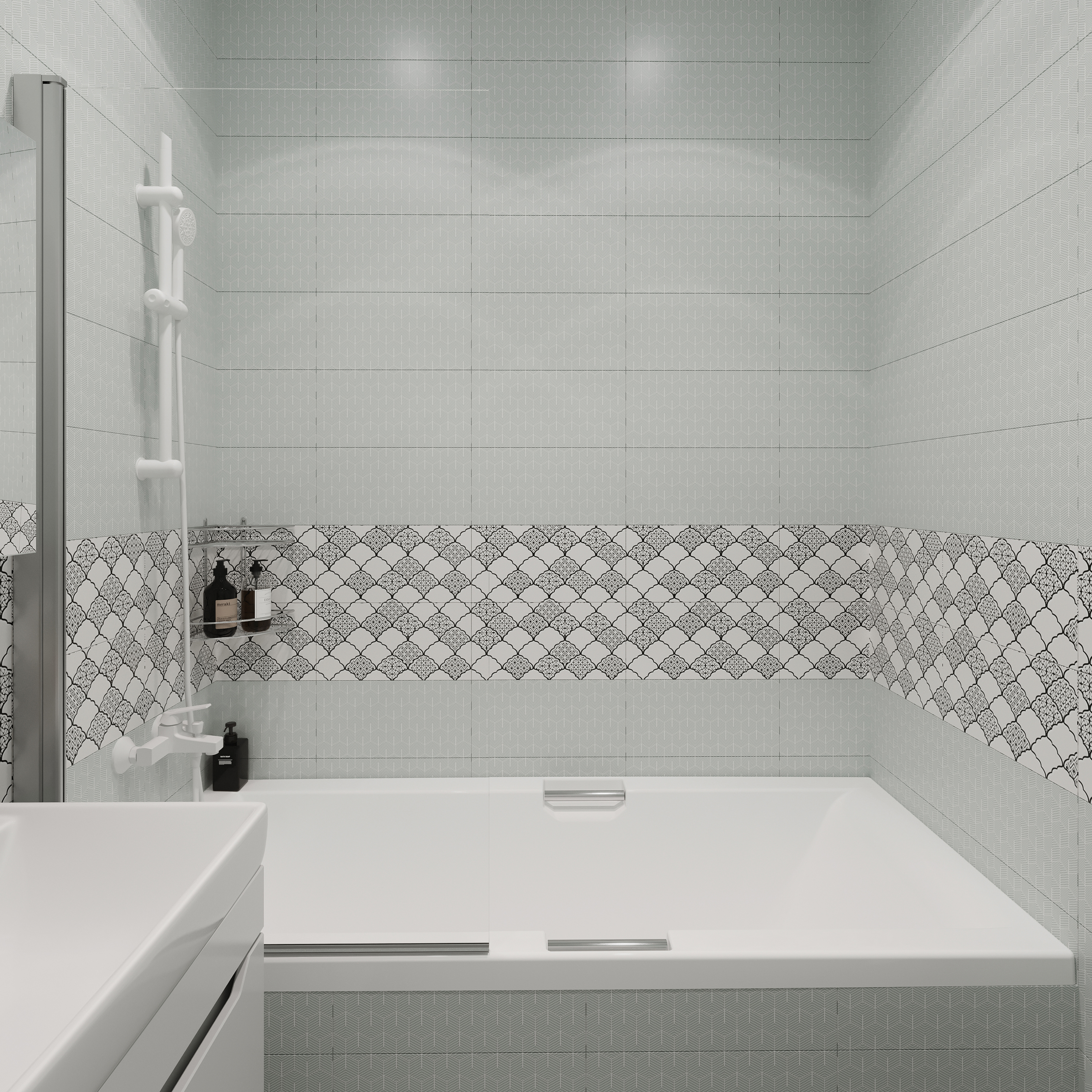 Акриловая ванна DIWO Дмитров без опоры 150x75 см, пристенная, белая, с ручками