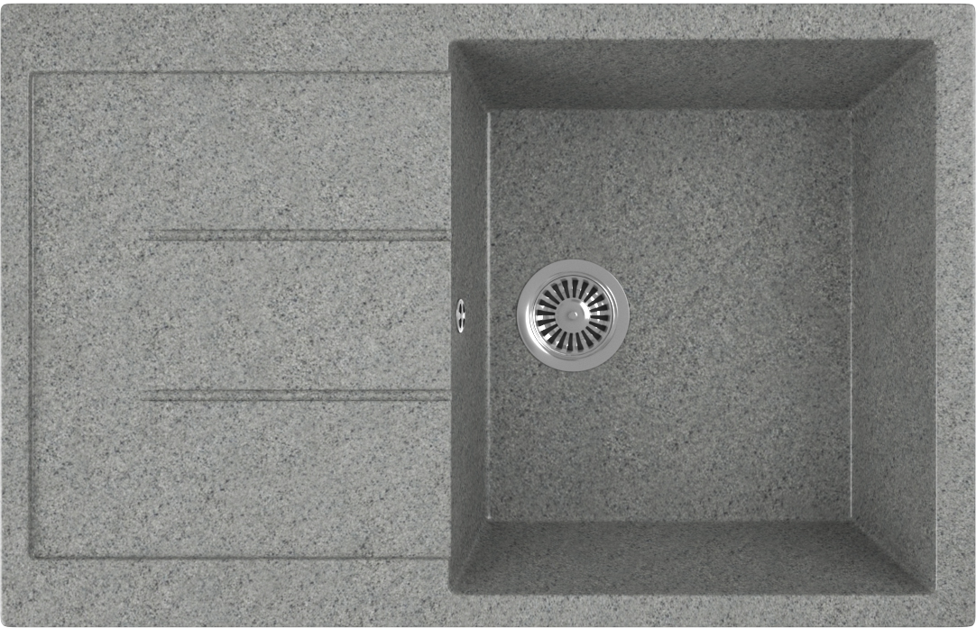 Мойка кухонная Domaci Бьелла + Жидкое мыло Grass Milana