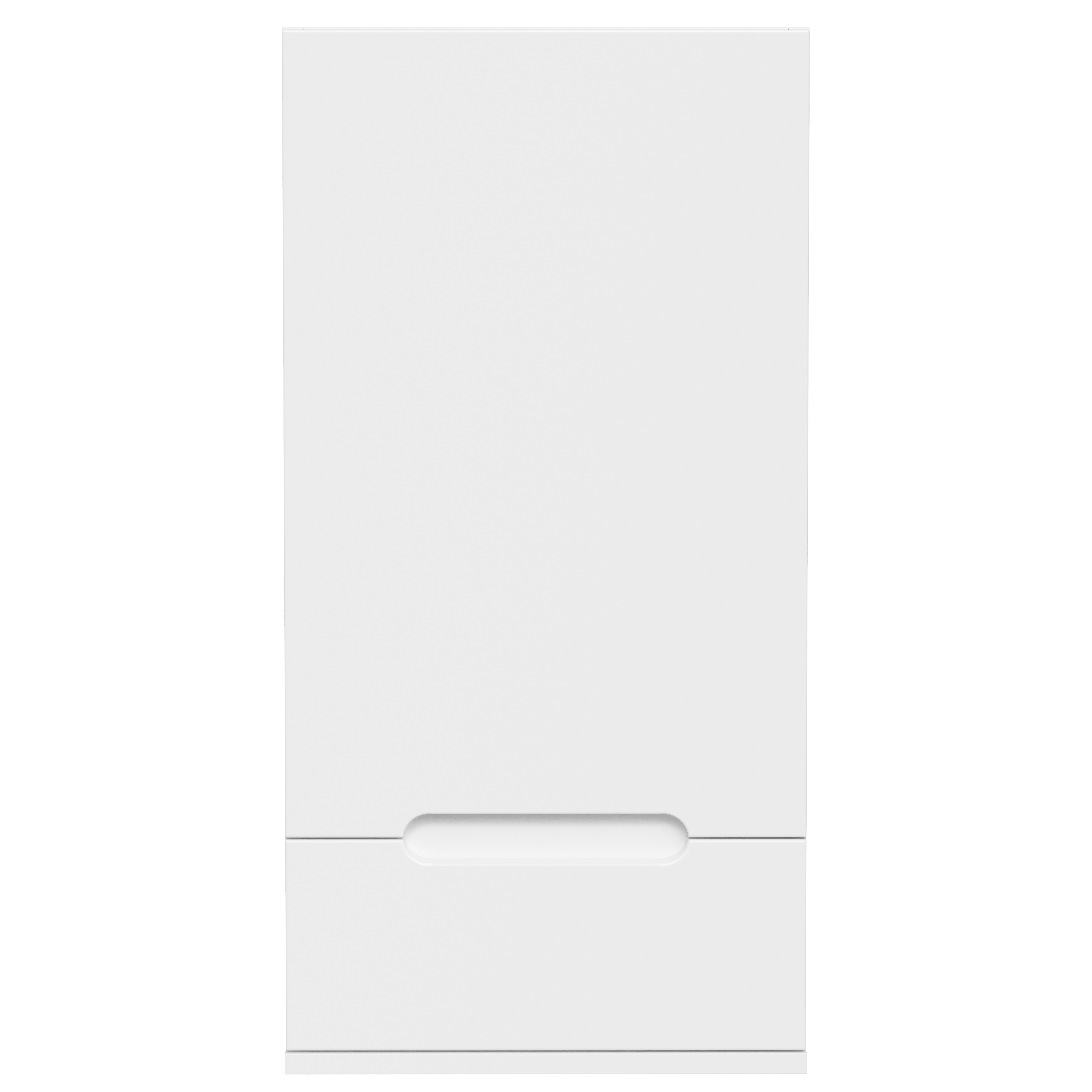Шкаф над стиральной машиной DIWO Коломна 40 навесной с выдвижным ящиком, 40x80x32 см, белый