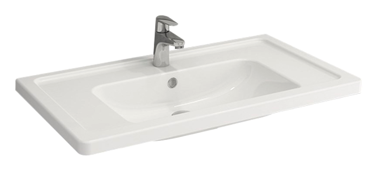 Мебельная раковина BOCCHI Taormina Pro 85 глянцевая белая