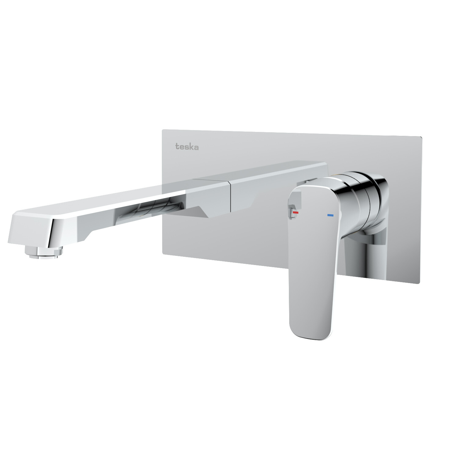 Смеситель для раковины Teska Quasar Pro E5106 С ВНУТРЕННЕЙ ЧАСТЬЮ, хром
