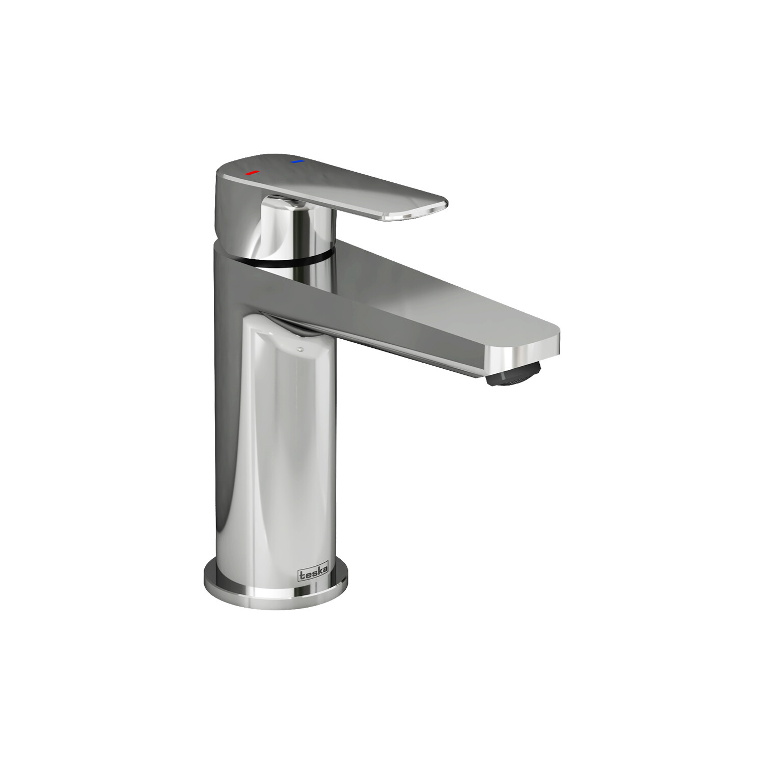 Смеситель для раковины Teska Quars E5616 хром