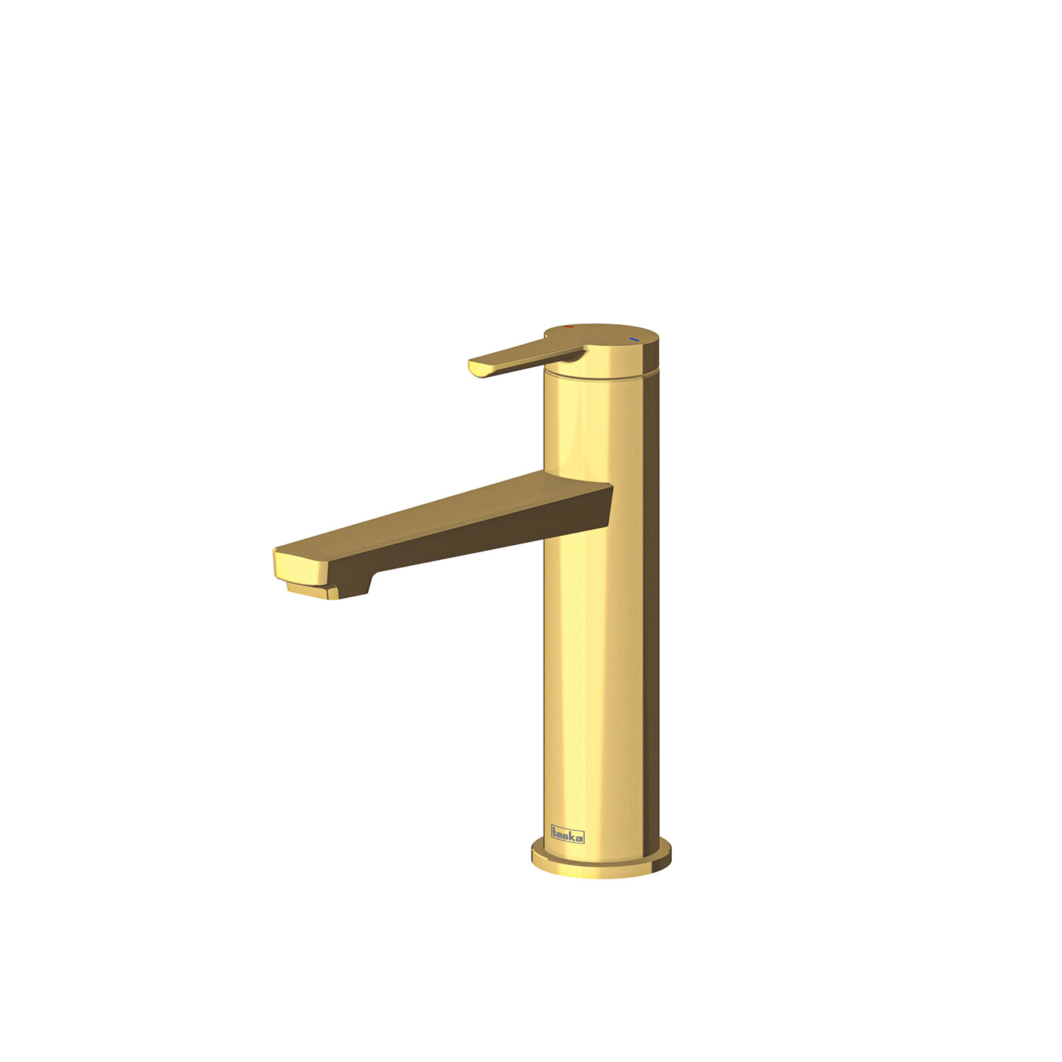 Смеситель для раковины Teska Liva Leo S E5417 золото