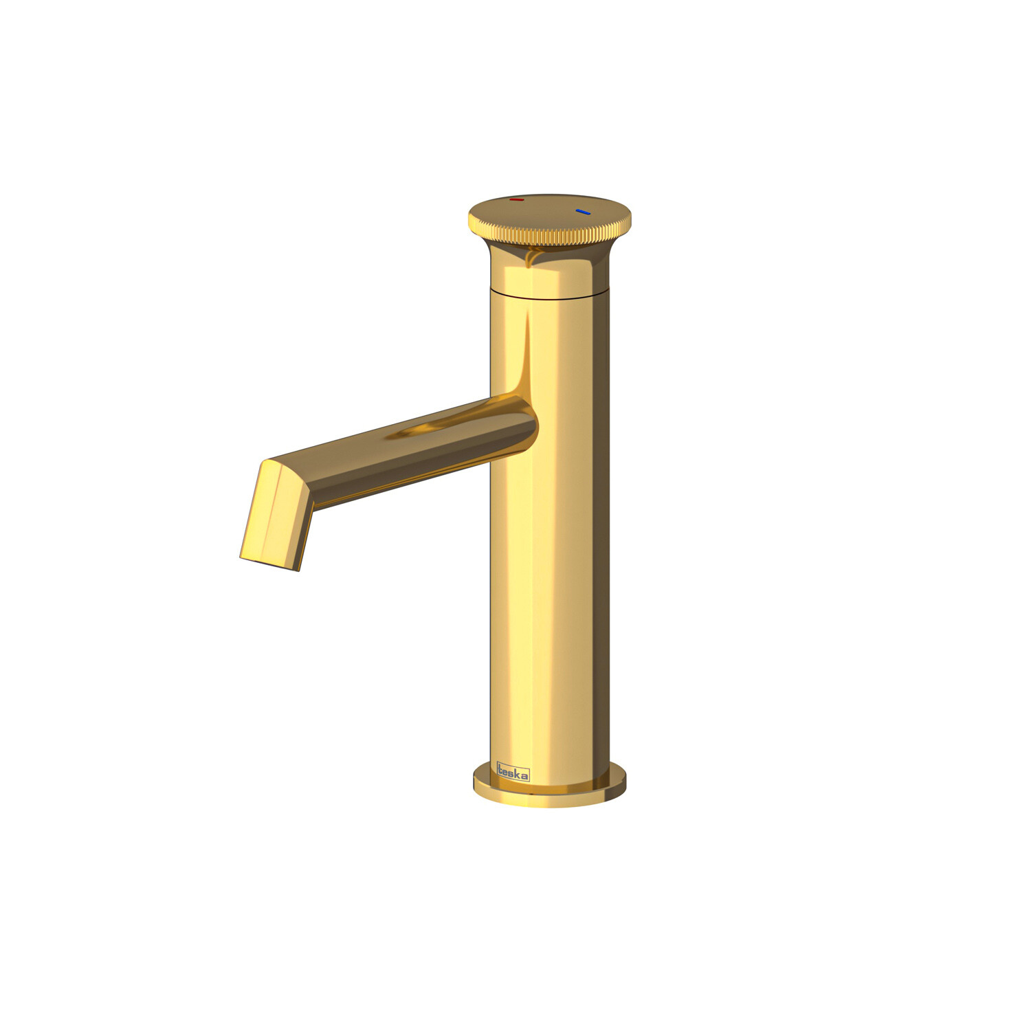 Смеситель для раковины Teska Arte Leo S E5517 золото