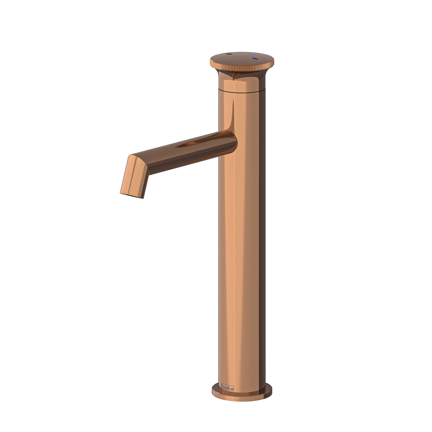 Смеситель для раковины Teska Arte Leo L E5529 розовое золото