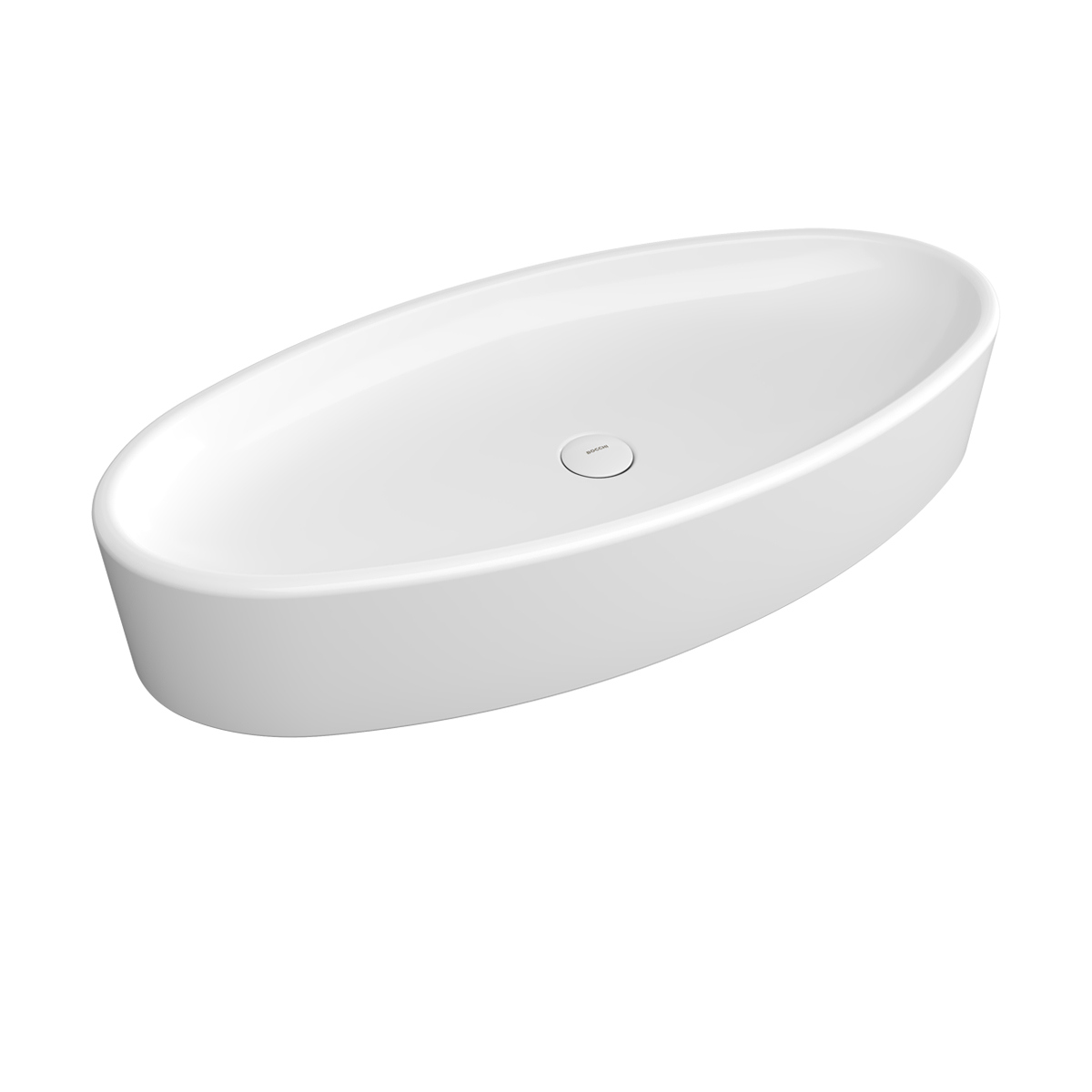 Накладная раковина BOCCHI Cortina Vessel 1014-001-0125, глянцевая белая