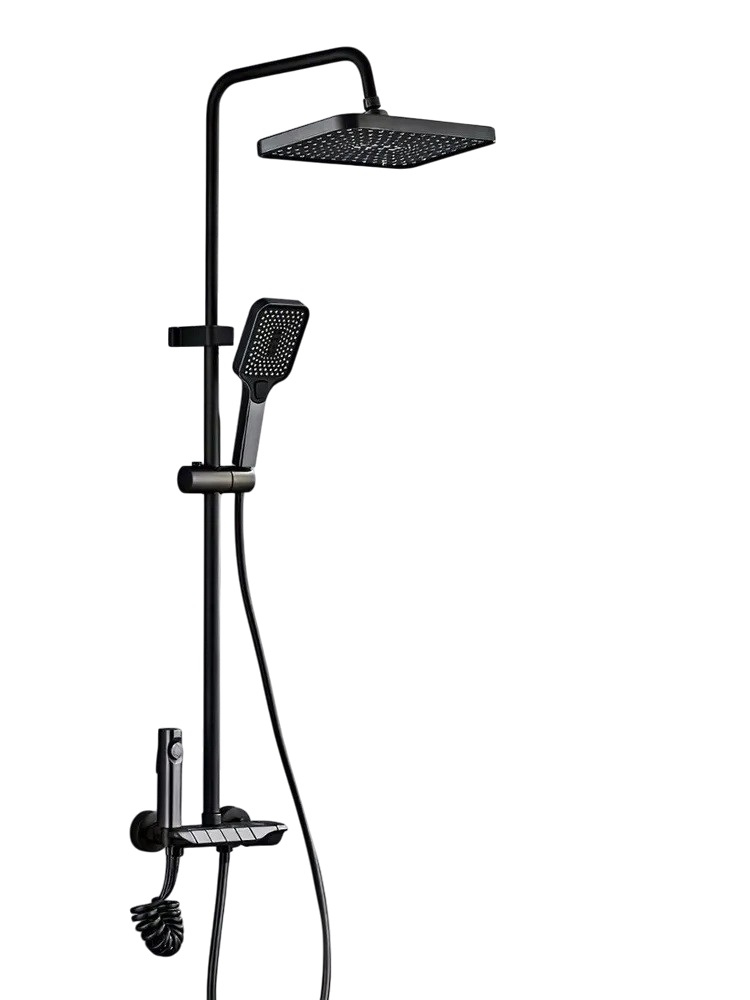 Душевая стойка DIWO 707732BK, черная