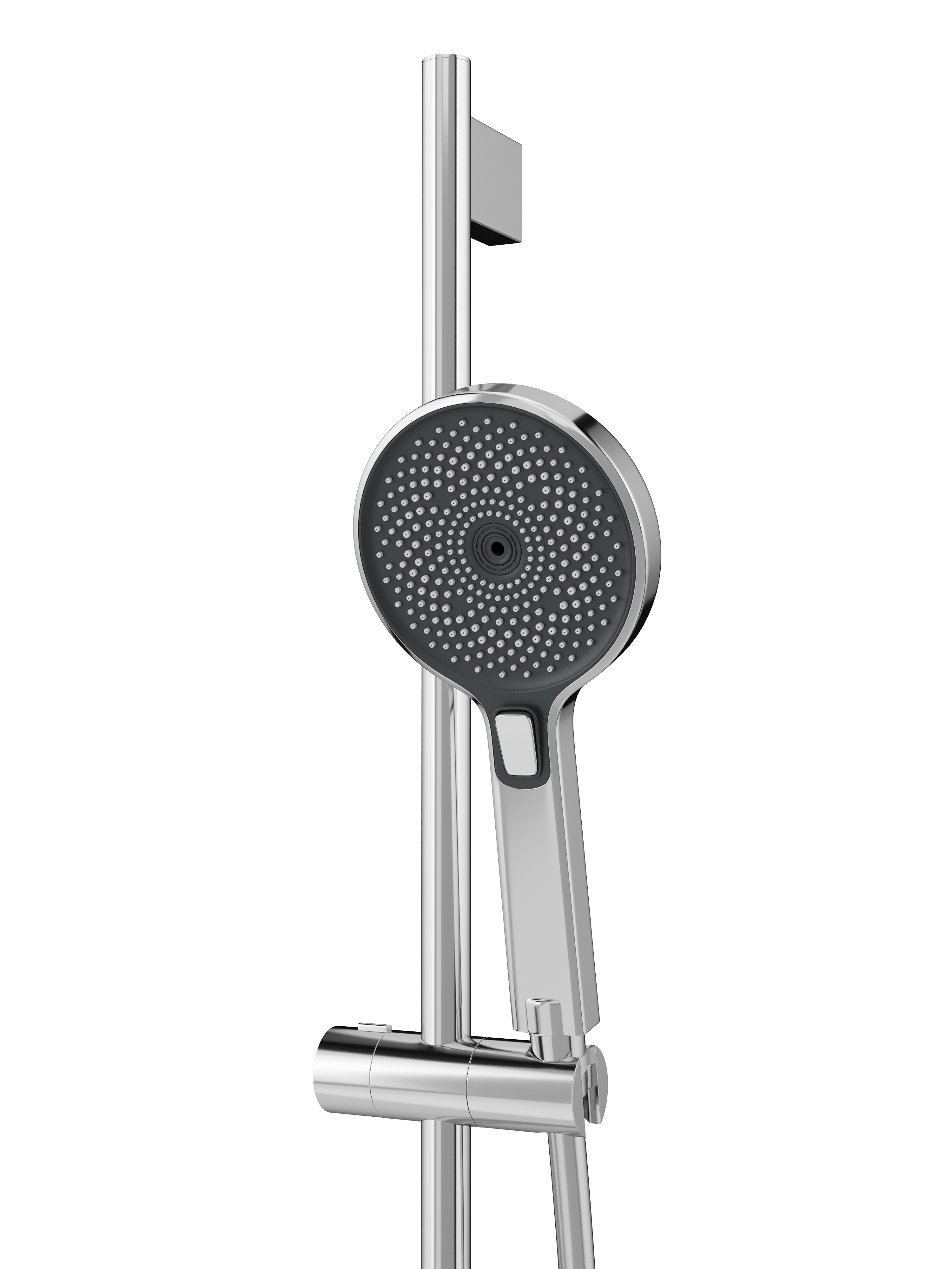 Смеситель для ванны с душем STWORKI Ольборг S20100CR + Душевой гарнитур Гётеборг S03190CR, хром купить в Тамбове