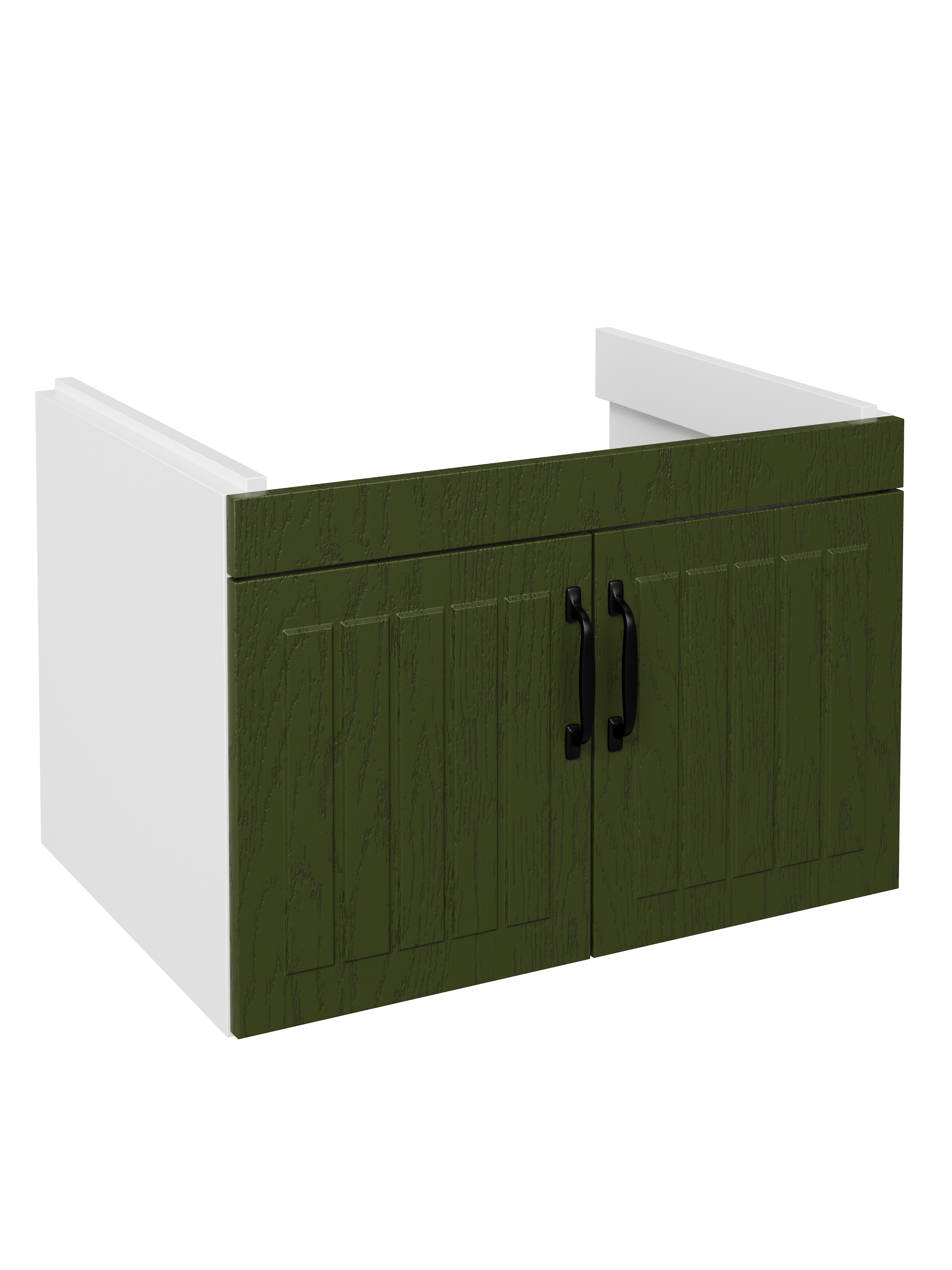 Тумба под раковину без столешницы DIWO Сочи 60x44 подвесная, зеленая