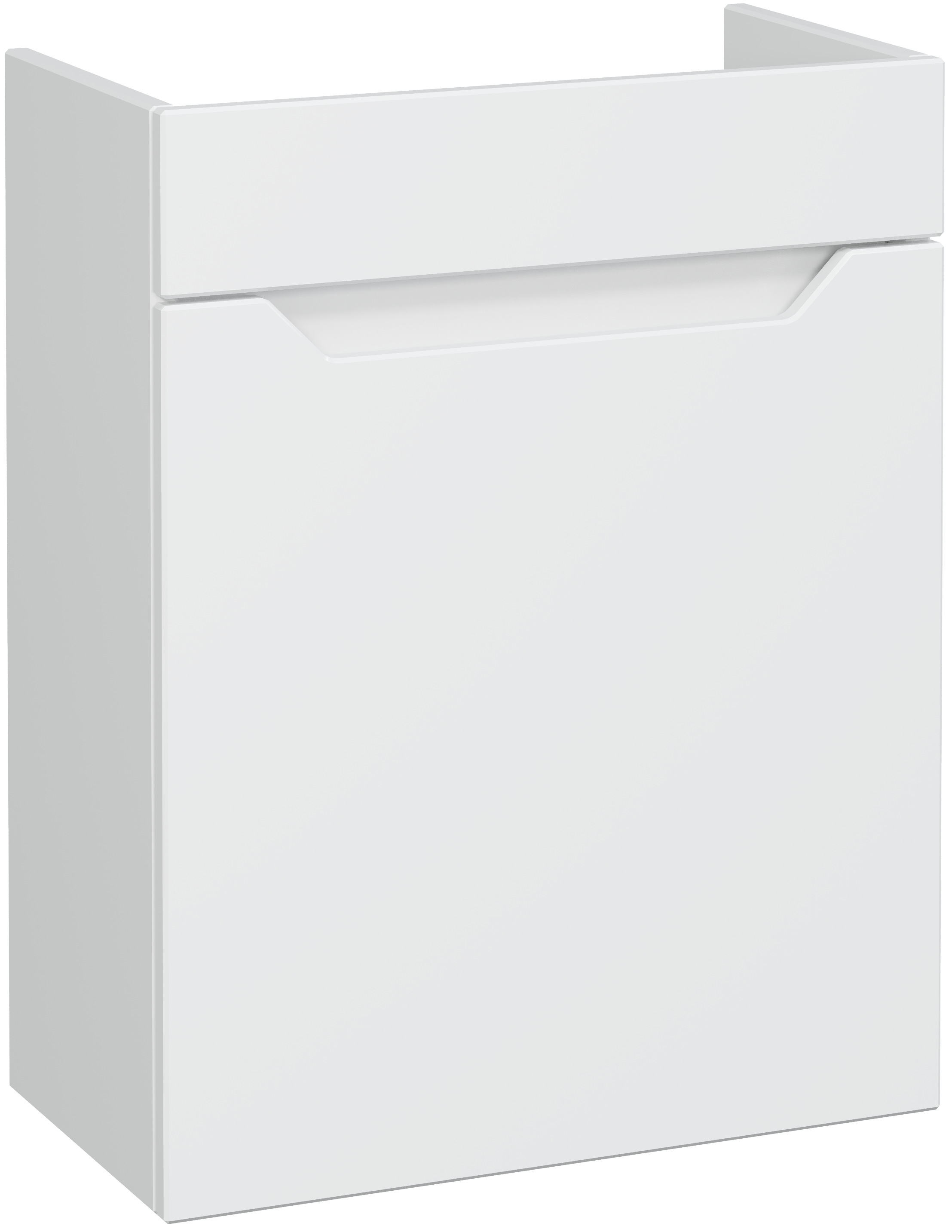 Тумба под раковину без столешницы DIWO Архангельск 40 подвесная, белая 1