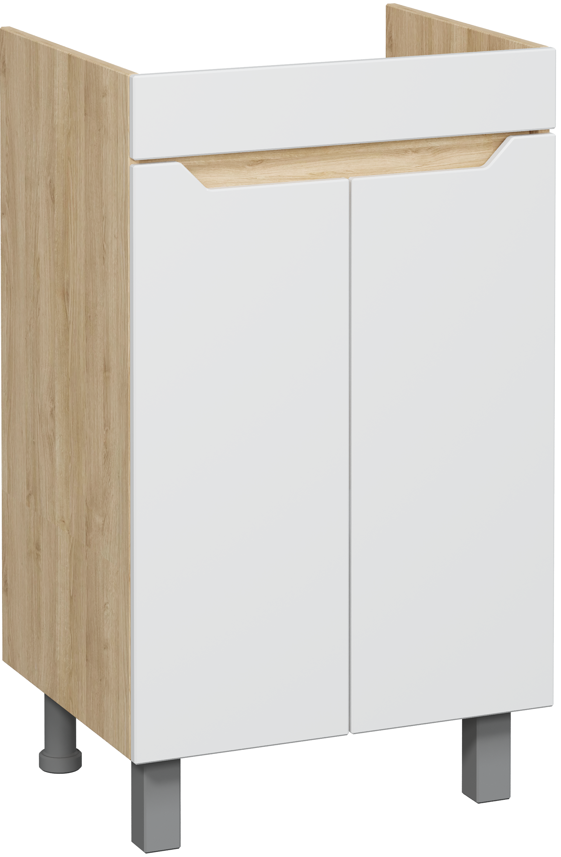 Тумба под раковину без столешницы DIWO Архангельск 50 дуб сонома 1