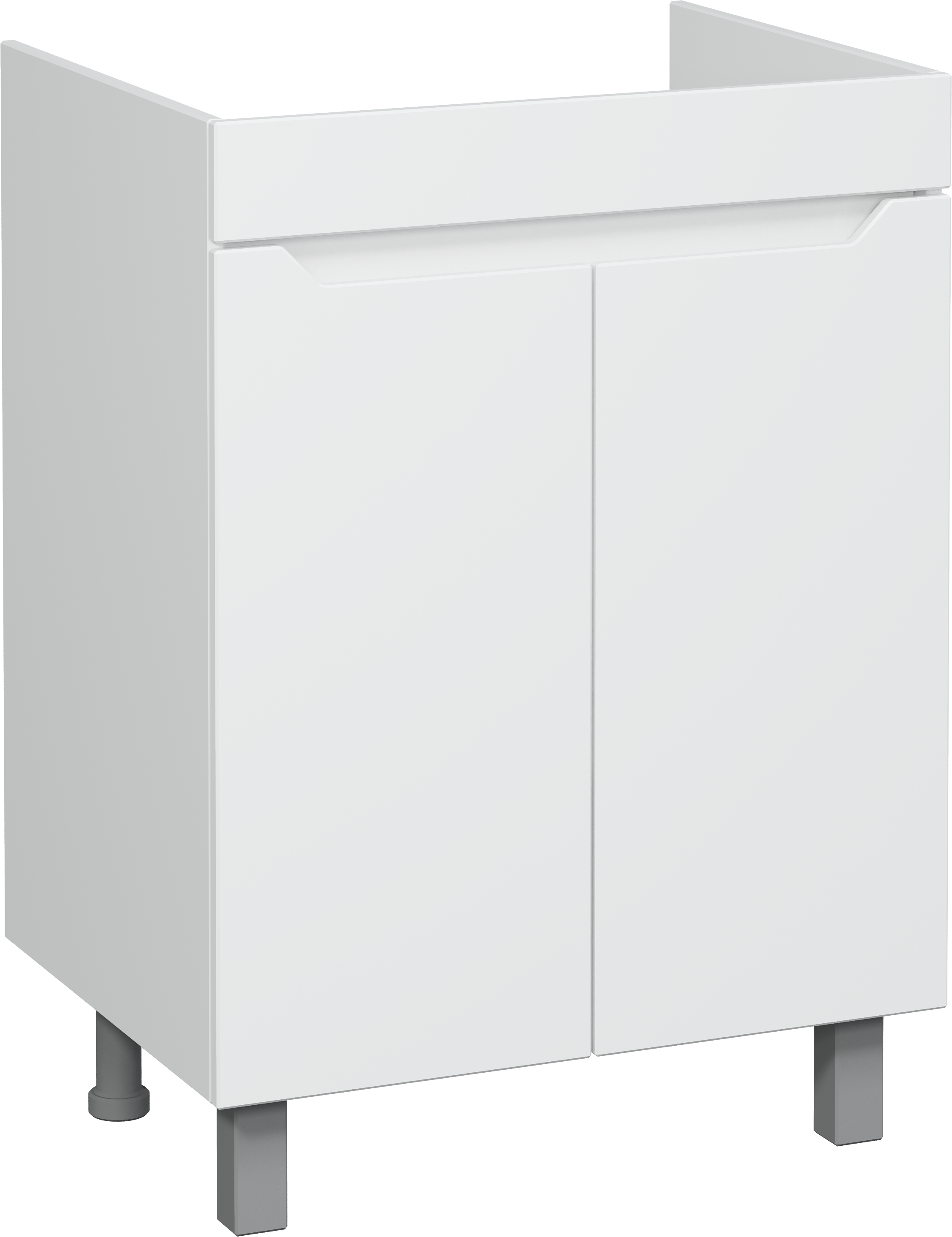 Тумба под раковину без столешницы DIWO Архангельск 60 белая 1