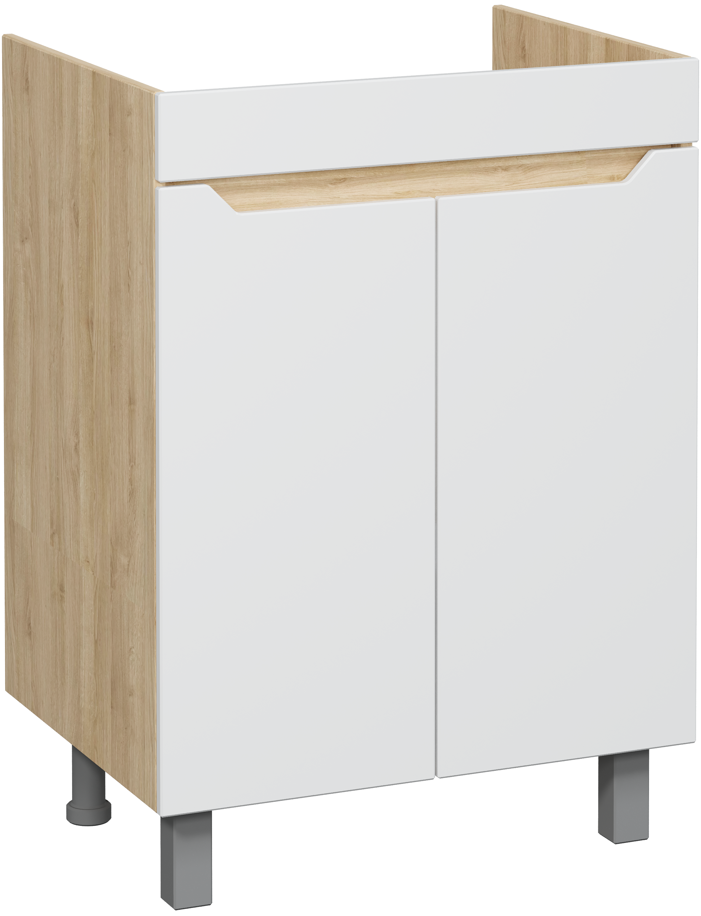 Тумба под раковину без столешницы DIWO Архангельск 60 дуб сонома 1