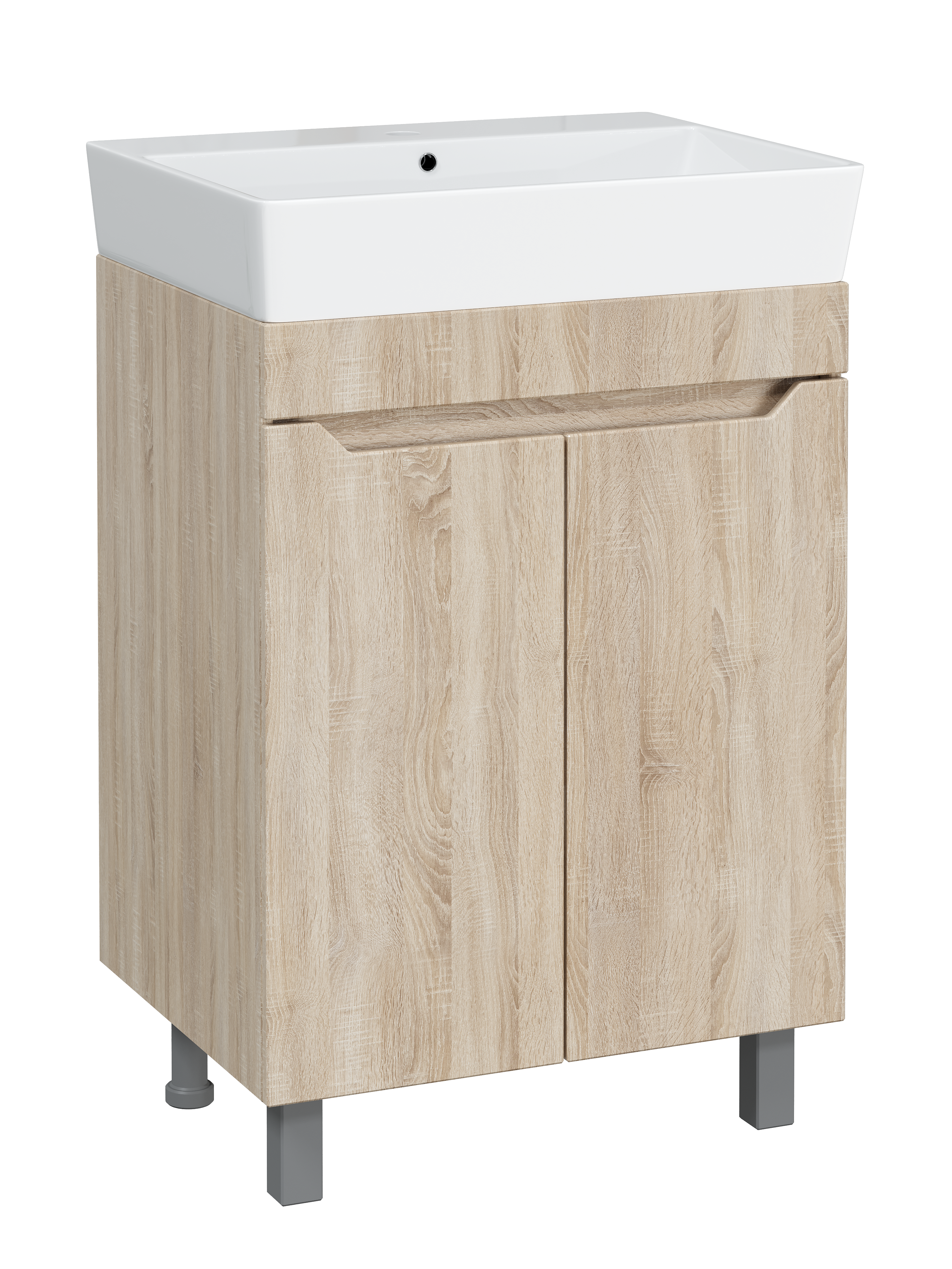 Тумба под раковину без столешницы DIWO Архангельск 60 дуб сонома, сонома