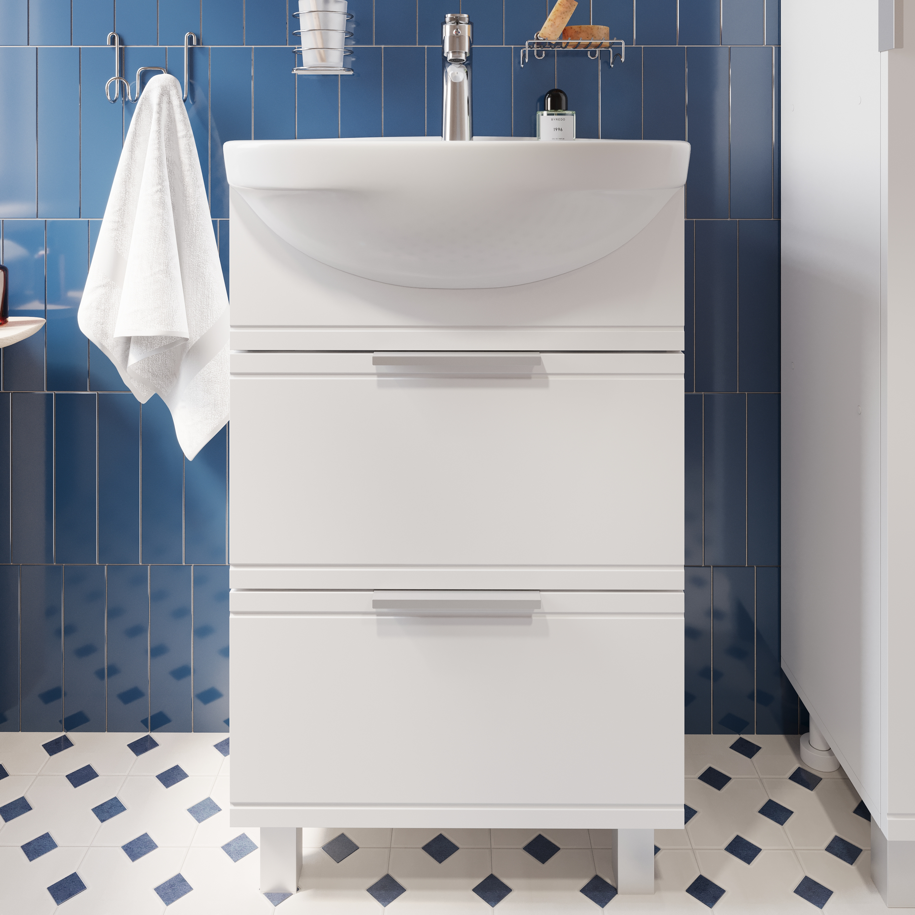 Набор DIWO Дмитров 50 c ящиками напольная, белая