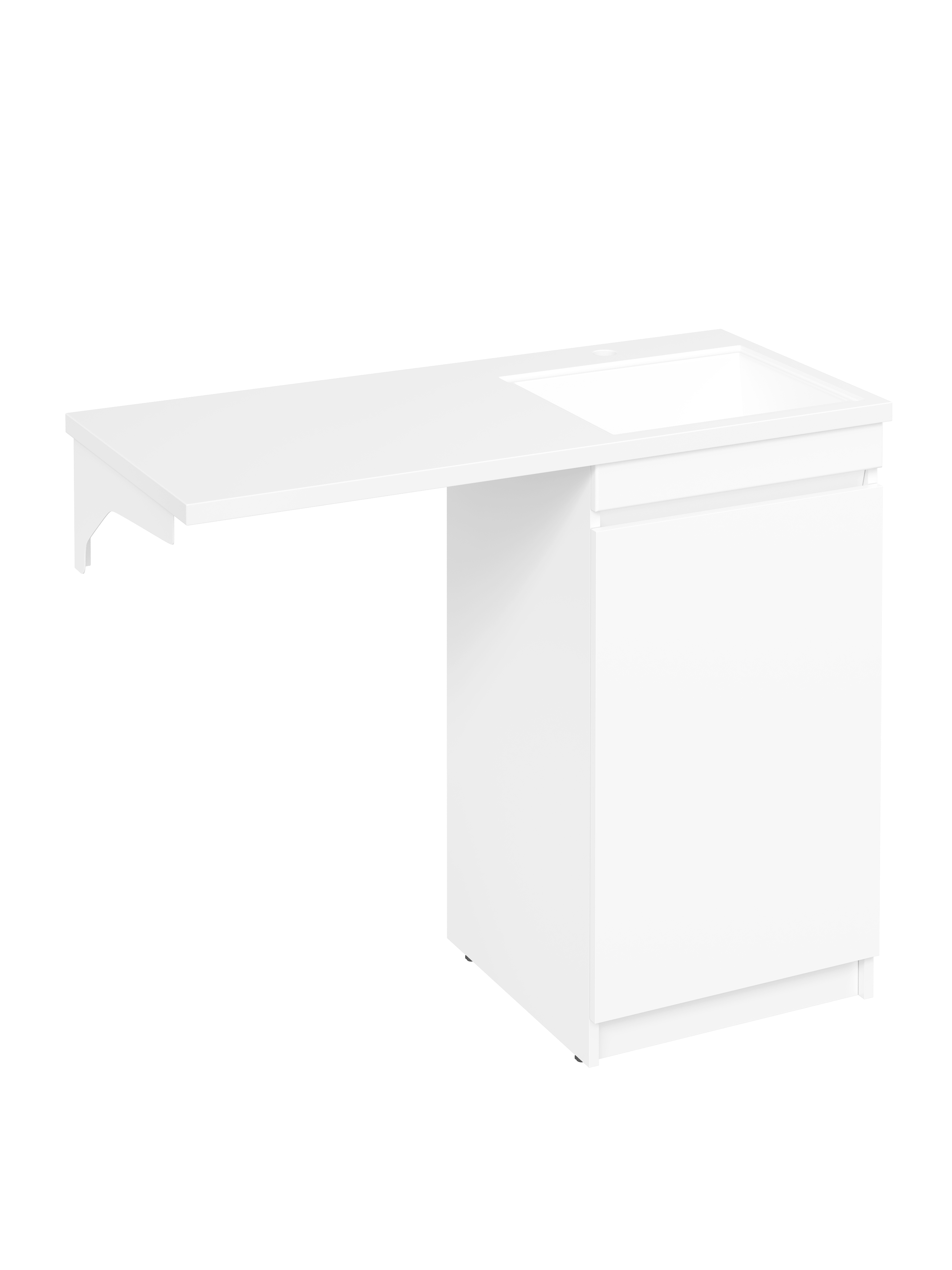 Тумба с раковиной DIWO Тольятти 100 R с дверцами, с раковиной Тольятти