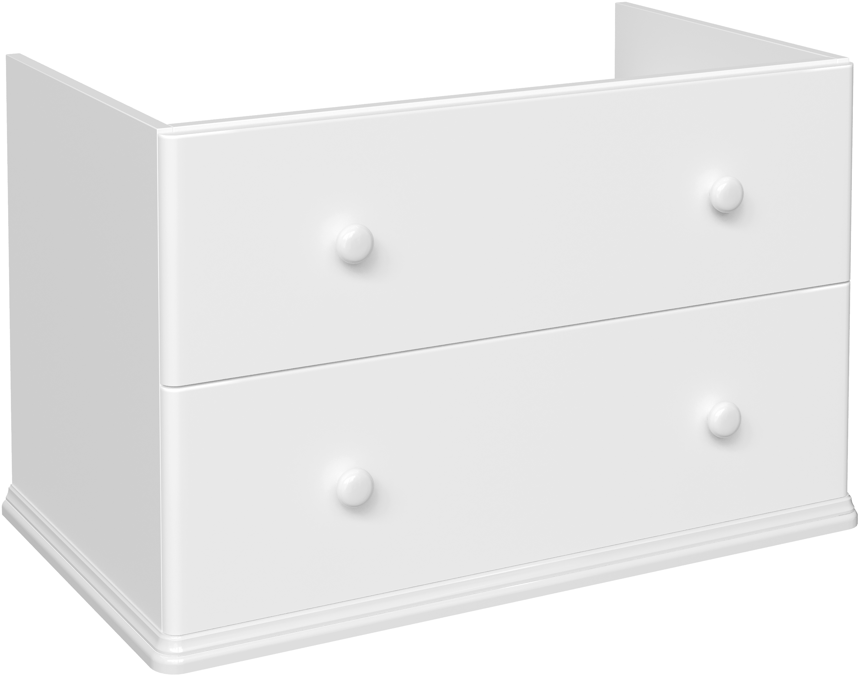 Тумба под раковину STWORKI Вестерос 85 белая