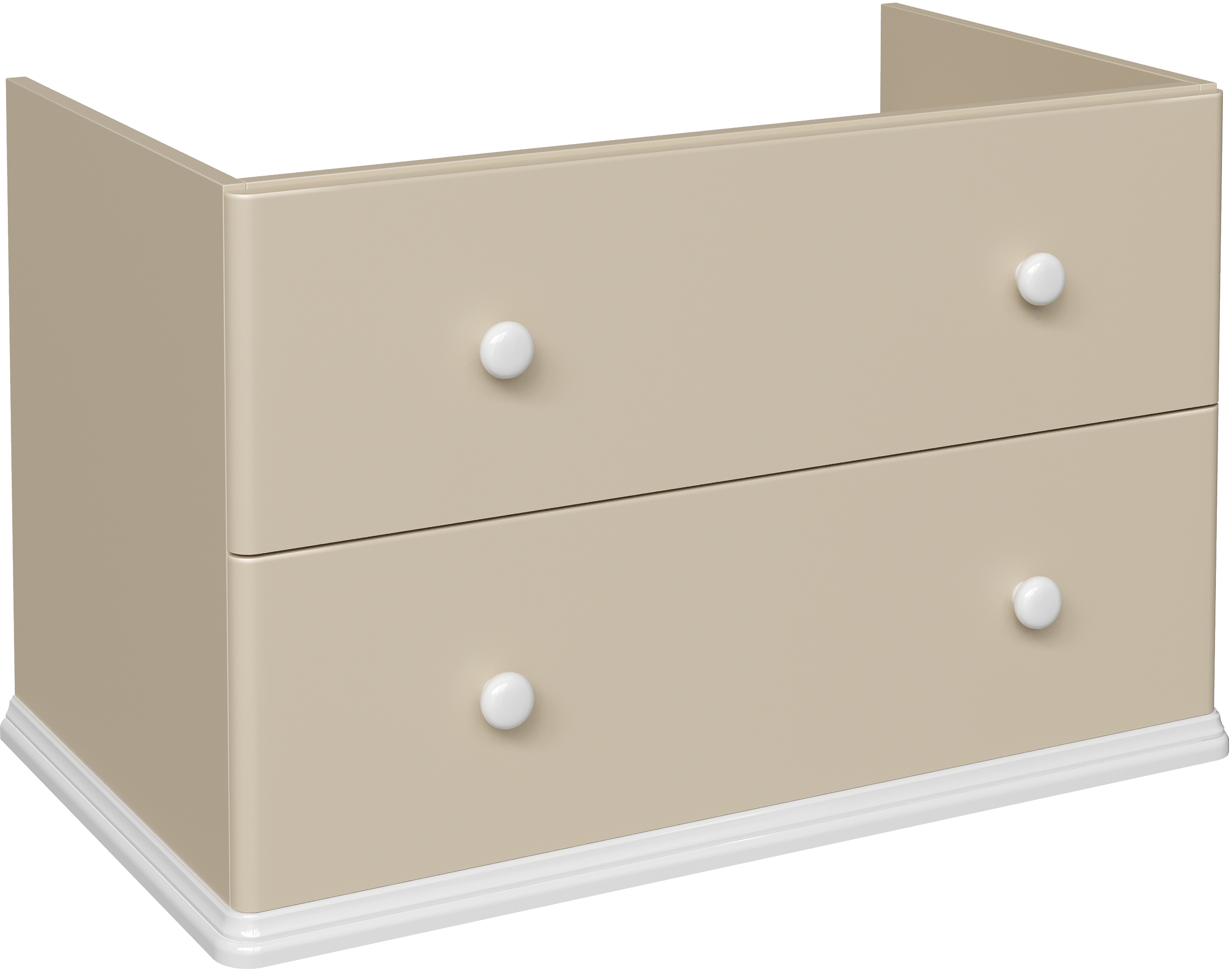 Тумба под раковину STWORKI Вестерос 85 бежевая