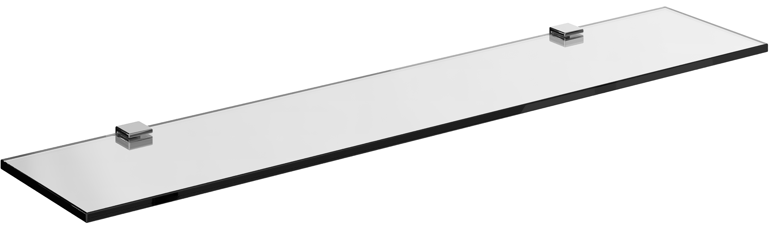 Полка STWORKI Glass Shelf 60 полкодержатели хром купить в Тамбове