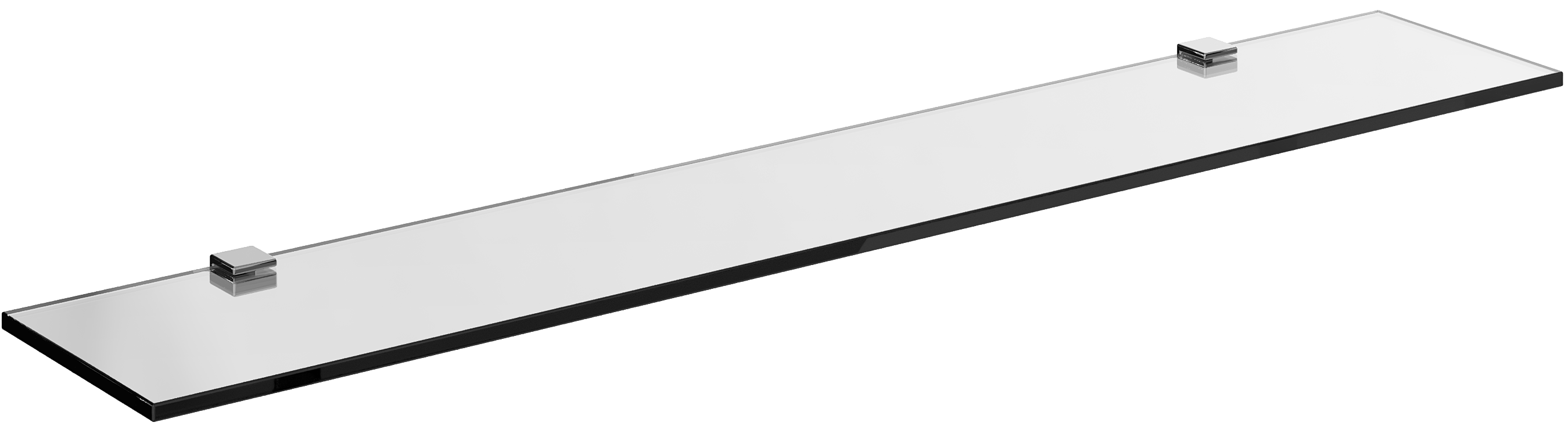 Полка STWORKI Glass Shelf 70 полкодержатели хром купить в Тамбове