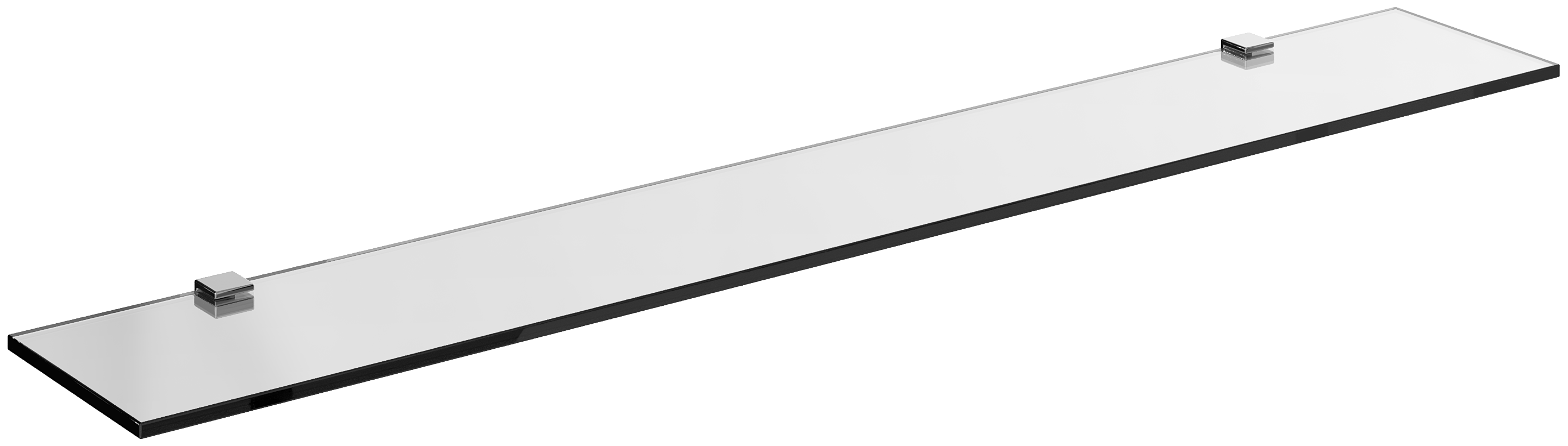 Полка STWORKI Glass Shelf 80 полкодержатели хром купить в Тамбове