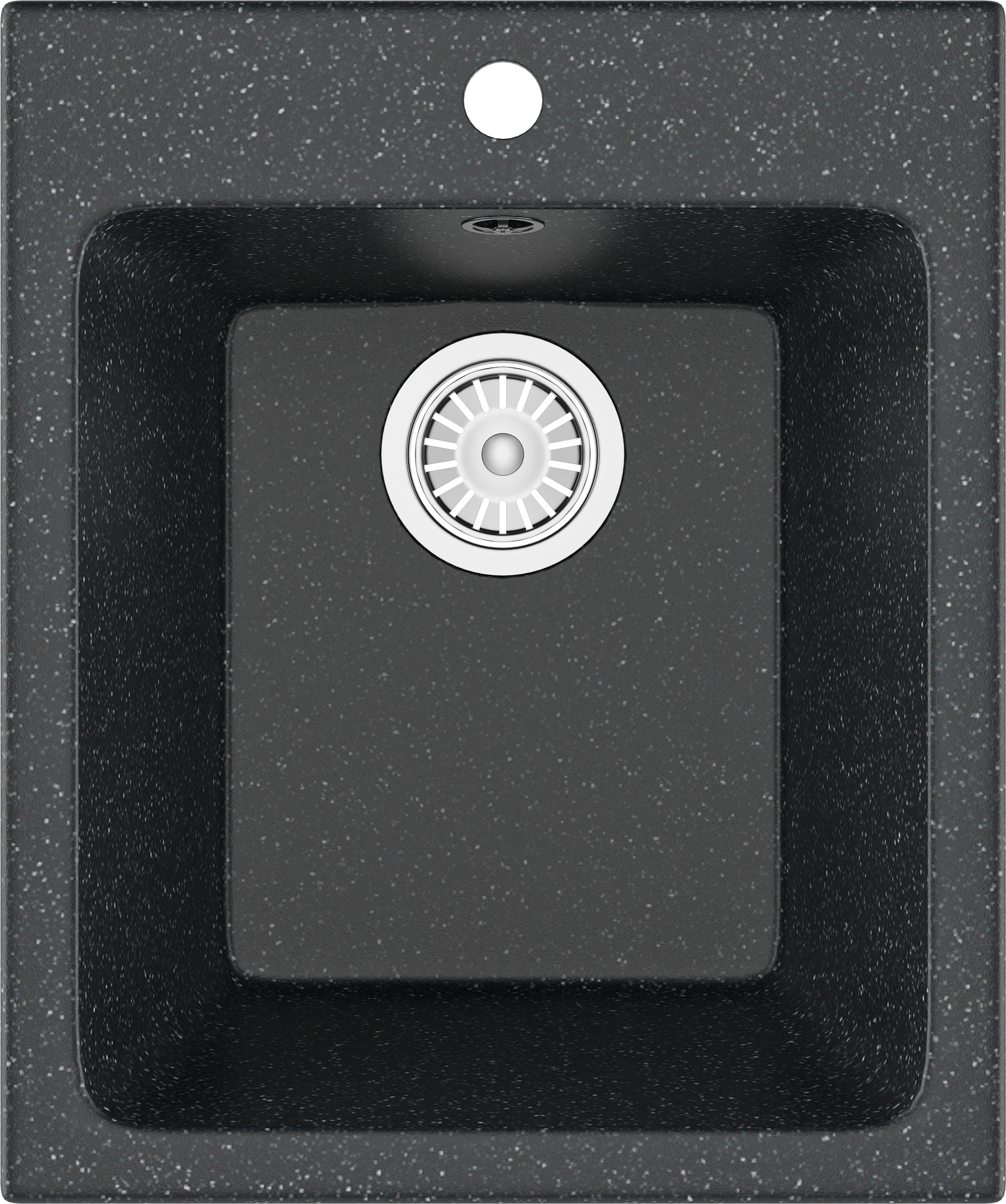 Мойка кухонная Domaci Бьелла DMC-17 черная