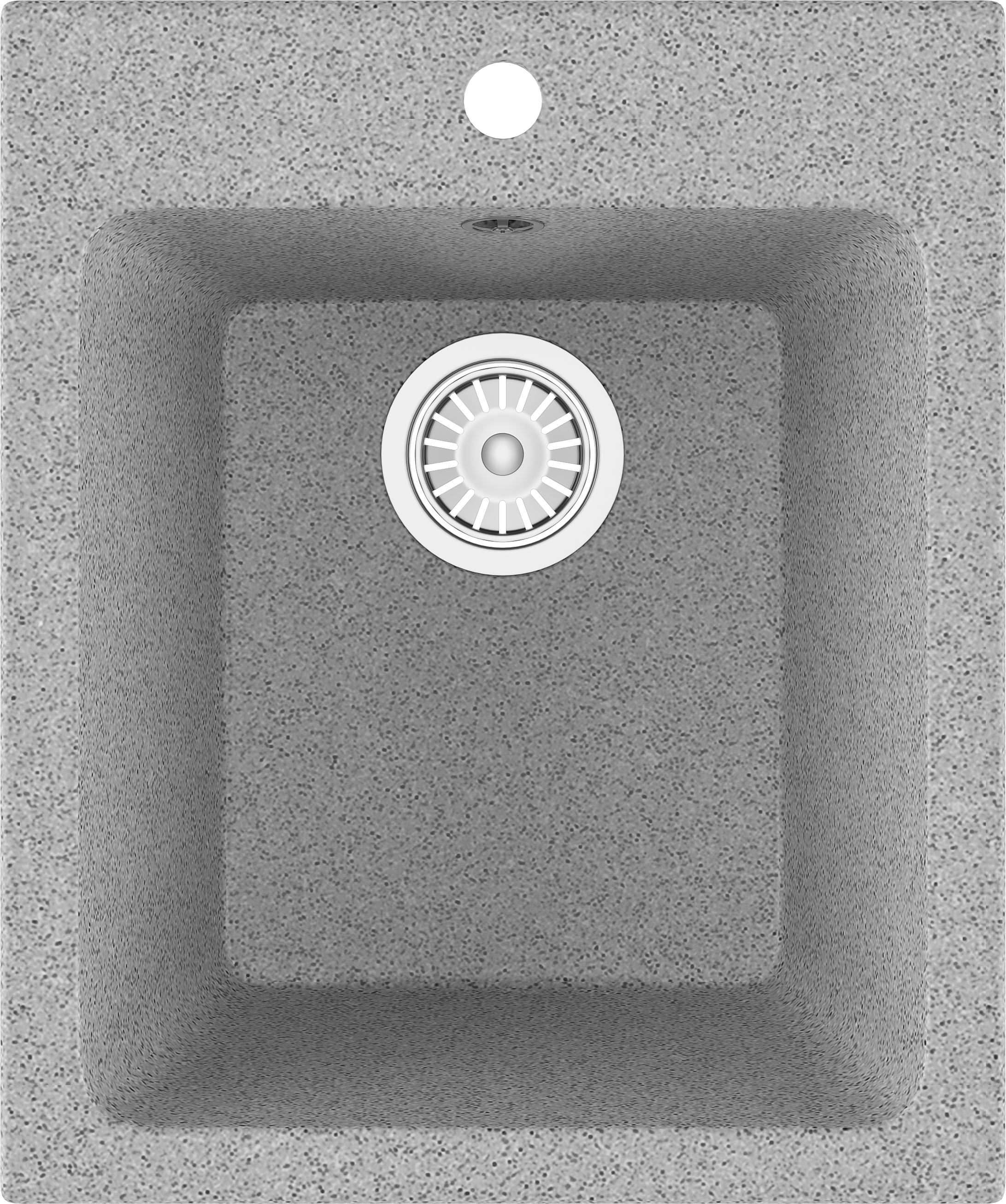 Мойка кухонная Domaci Бьелла DMC-17 серая