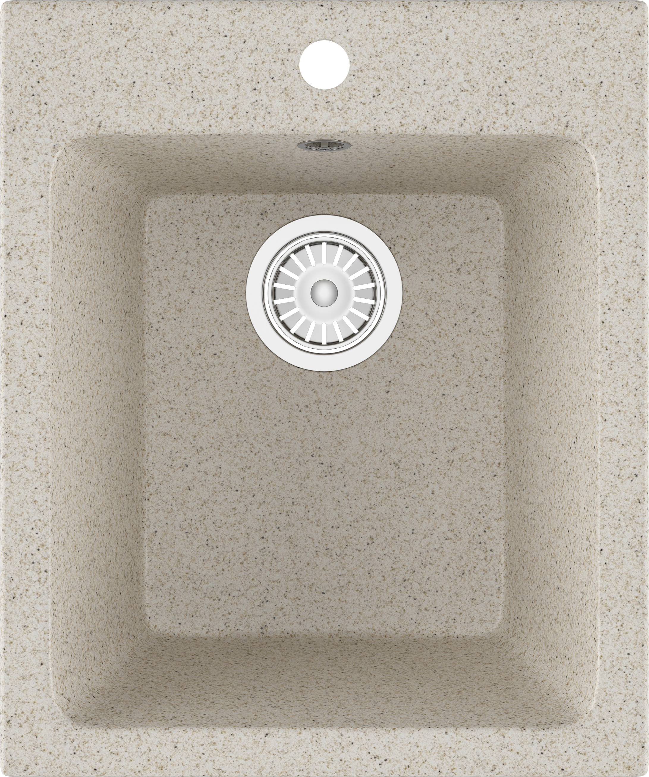 Мойка кухонная Domaci Бьелла DMC-17, бежевая