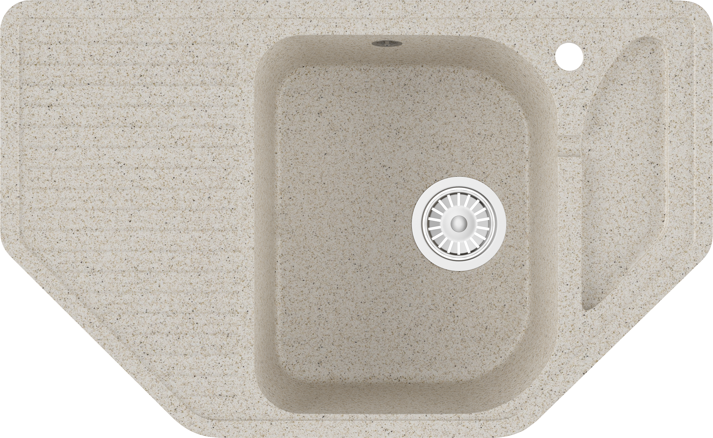 Мойка кухонная Domaci Бьелла DMC-10 бежевая