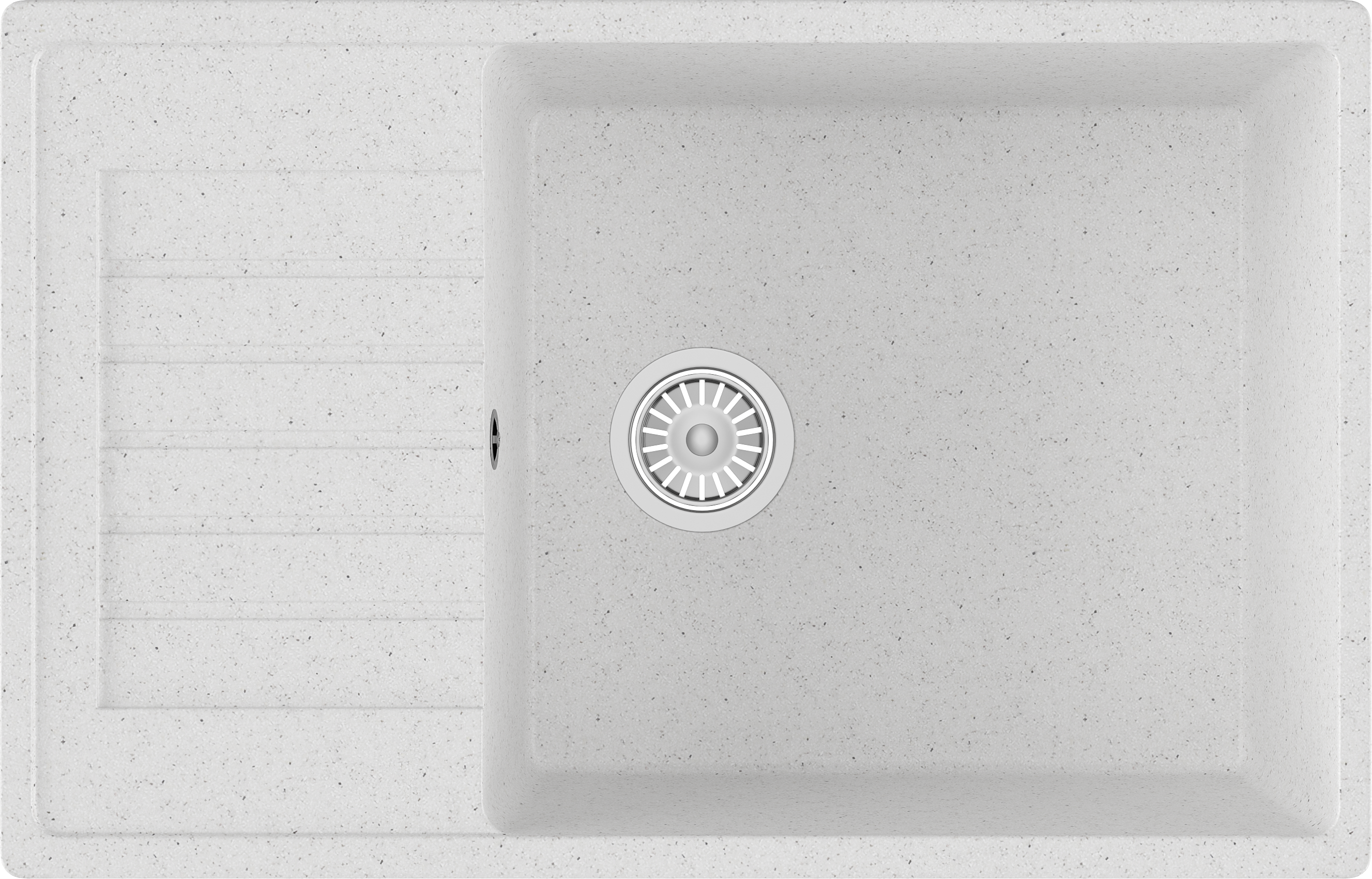 Мойка кухонная Domaci Бьелла DMC-78L белая