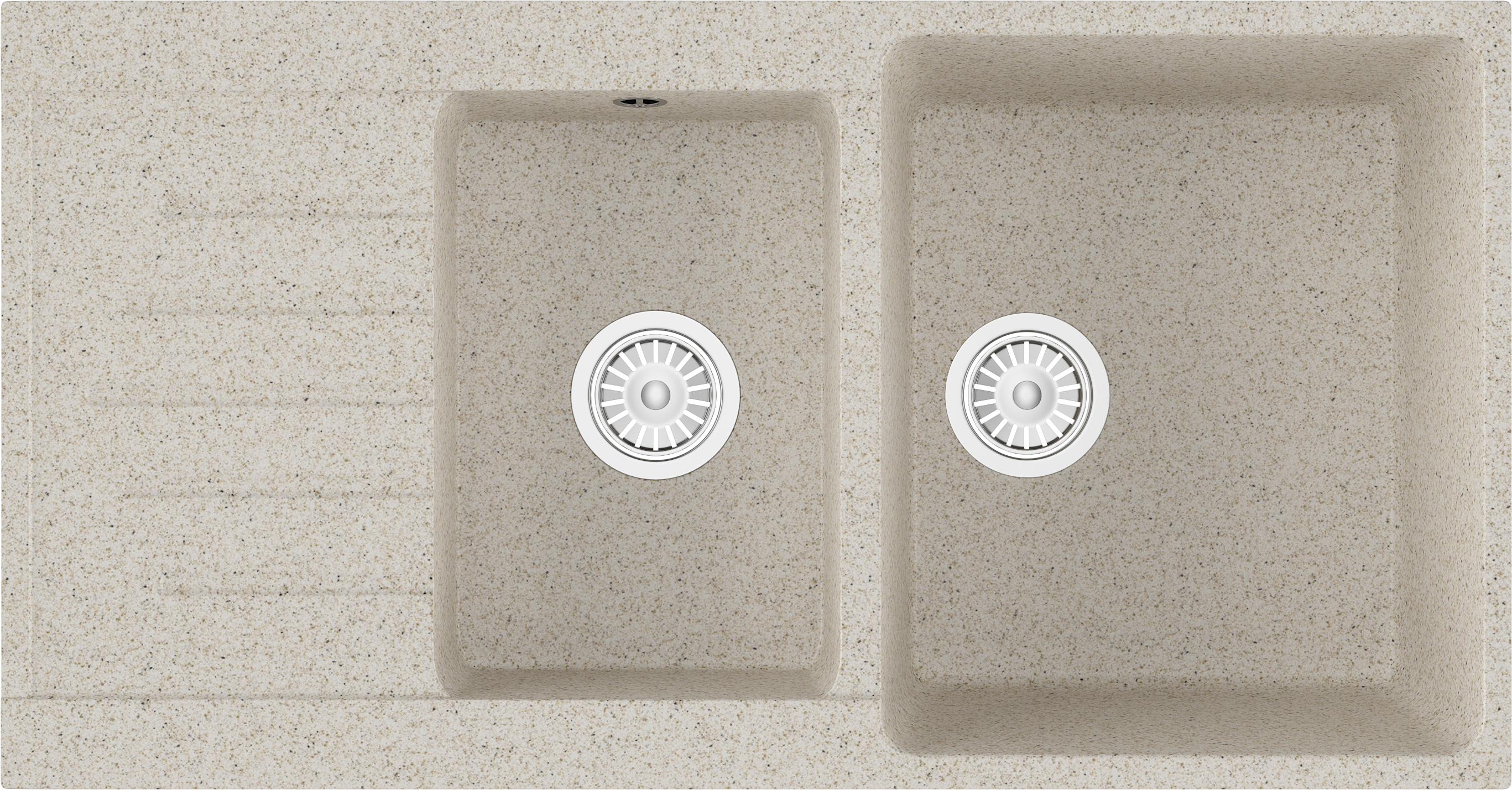 Мойка кухонная Domaci Бьелла DMC-98K бежевая