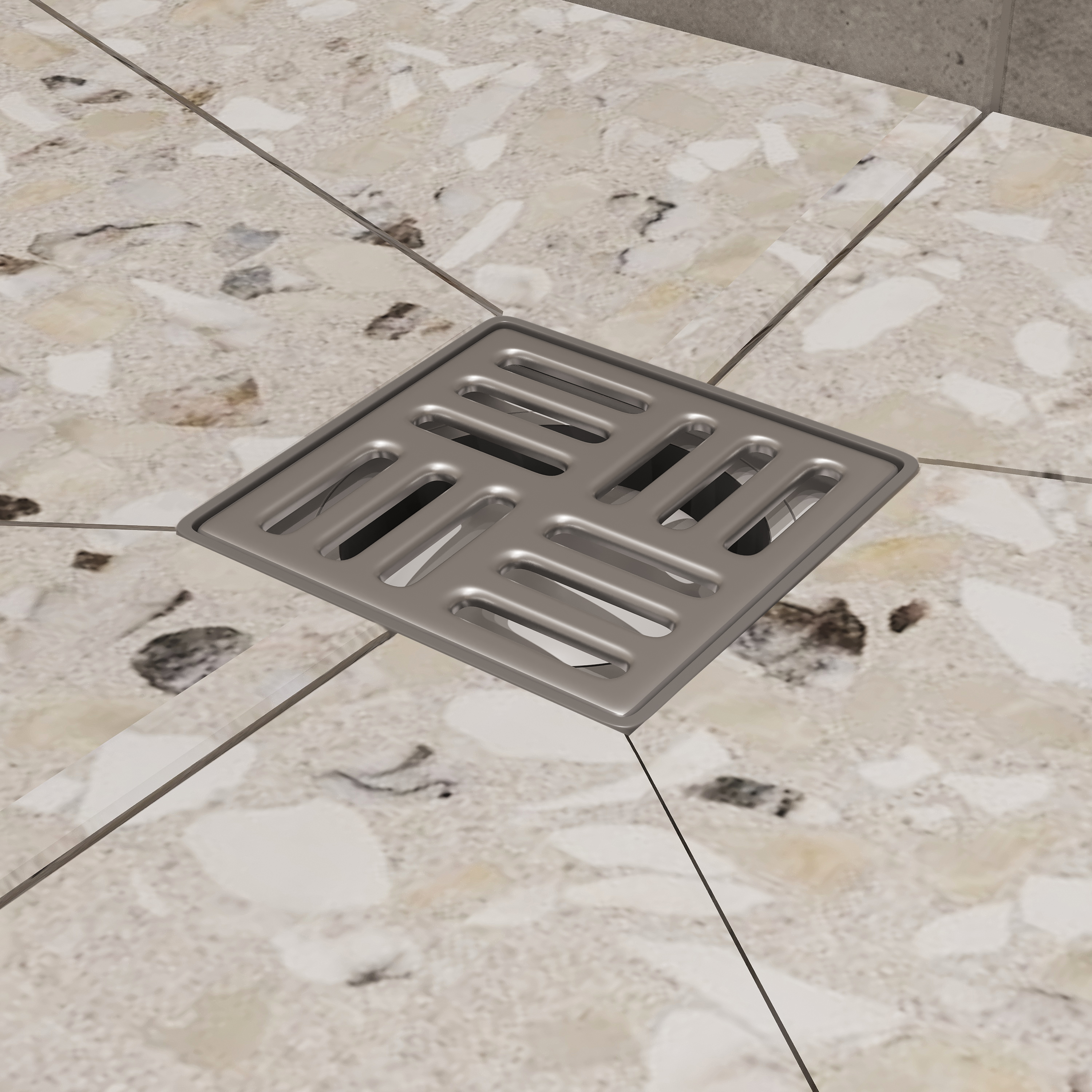 Душевой трап CK DRAIN 4001-0150-10 10x10, в пол, с сифоном купить в Тамбове