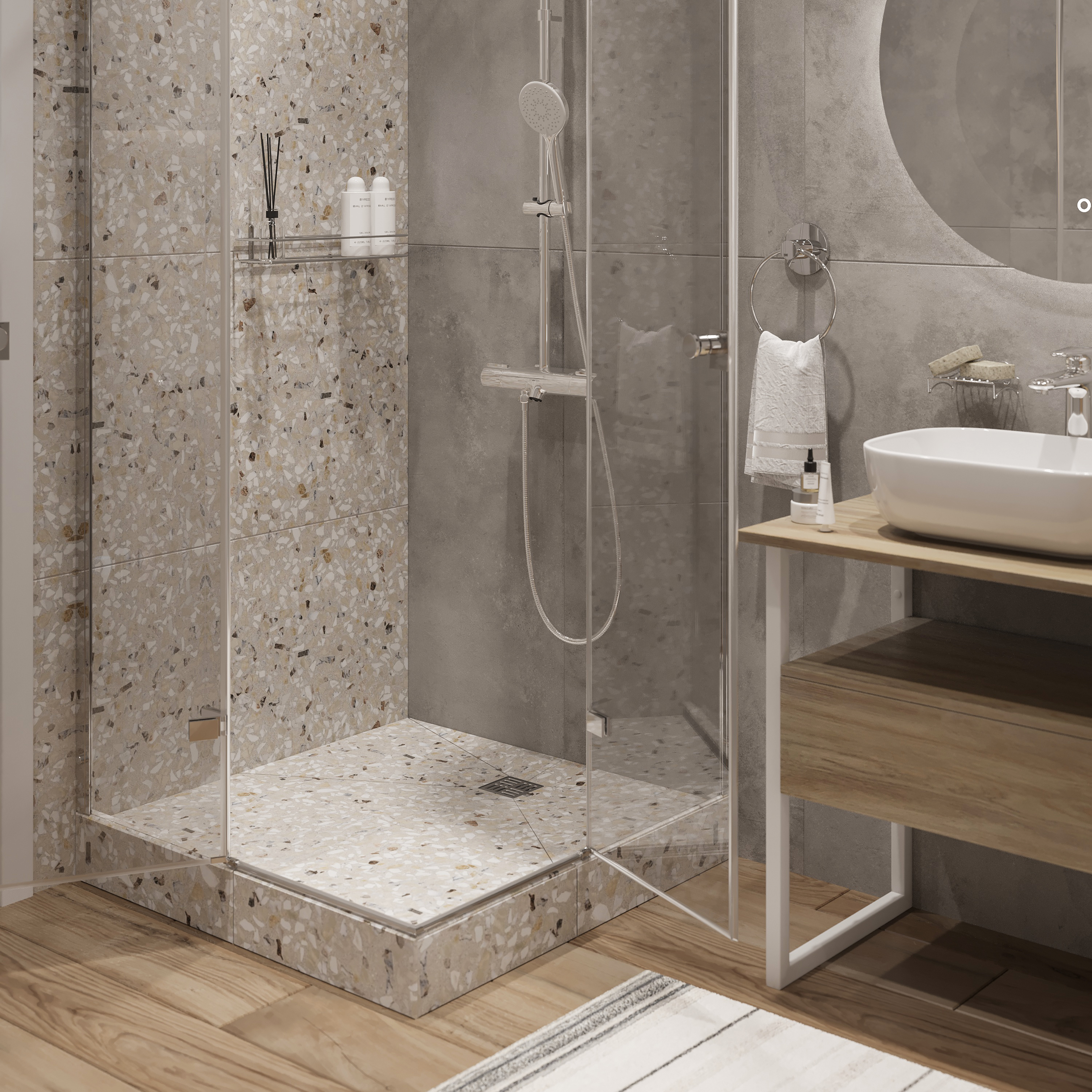 Душевой трап CK DRAIN 4001-0150-10 10x10, в пол, с сифоном купить в Тамбове