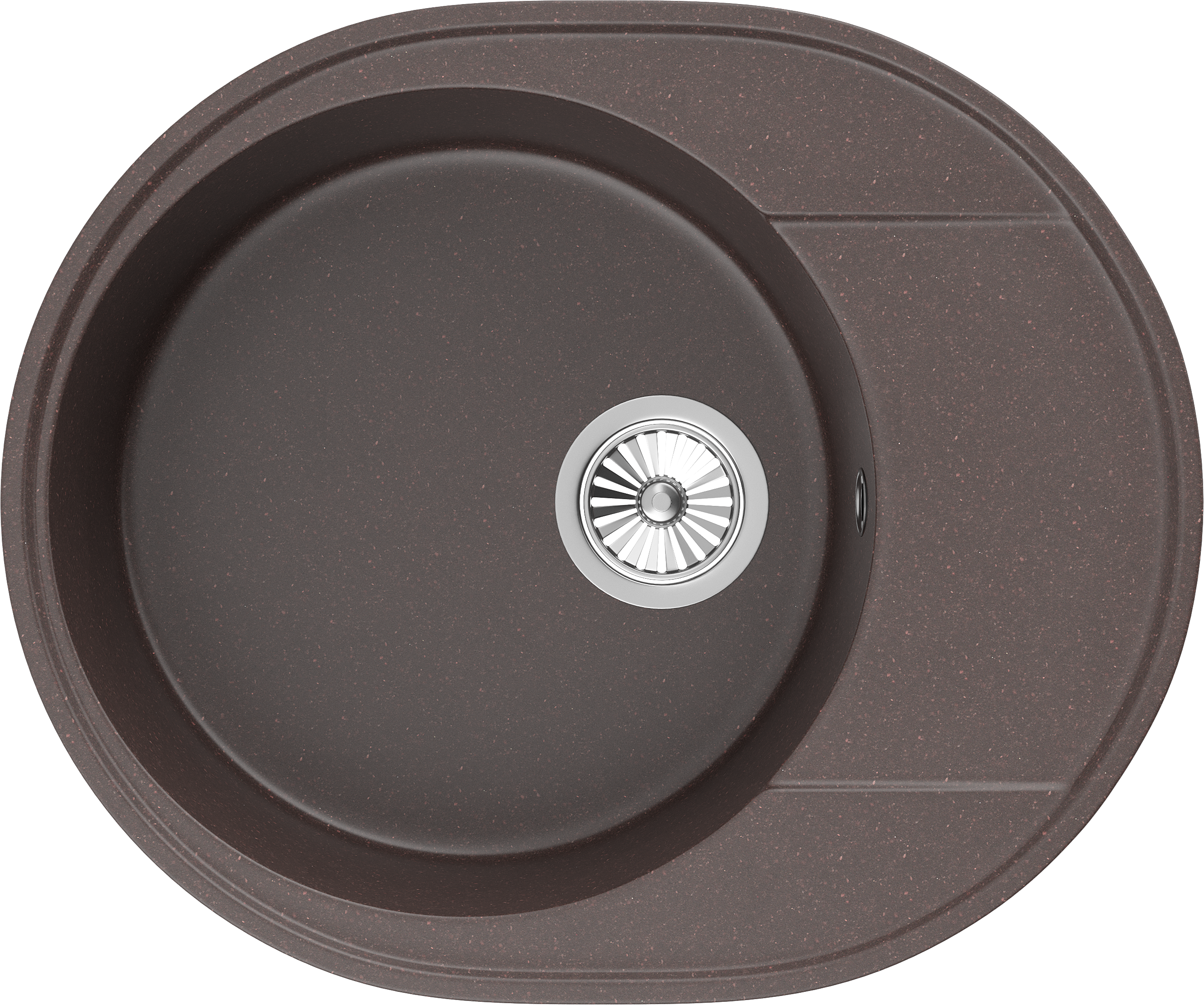 Мойка кухонная Domaci Солерно DN 585-06 трюфель