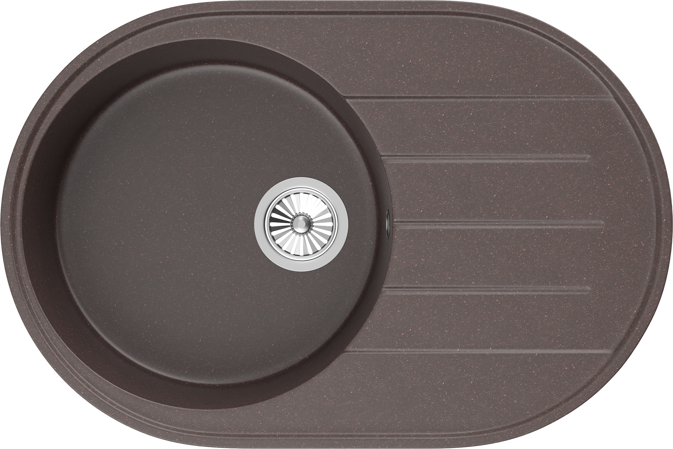 Мойка кухонная Domaci Солерно DN 750-06 трюфель