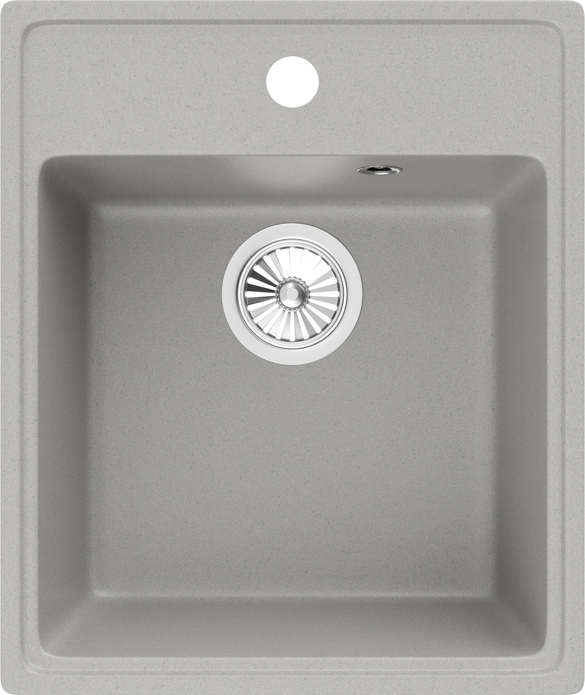Мойка кухонная Domaci Солерно DF 425-04 платина