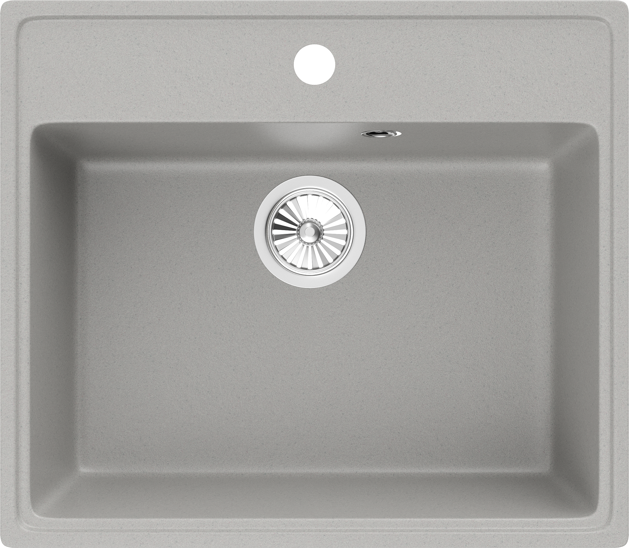 Мойка кухонная Domaci Солерно DF 580-04 платина