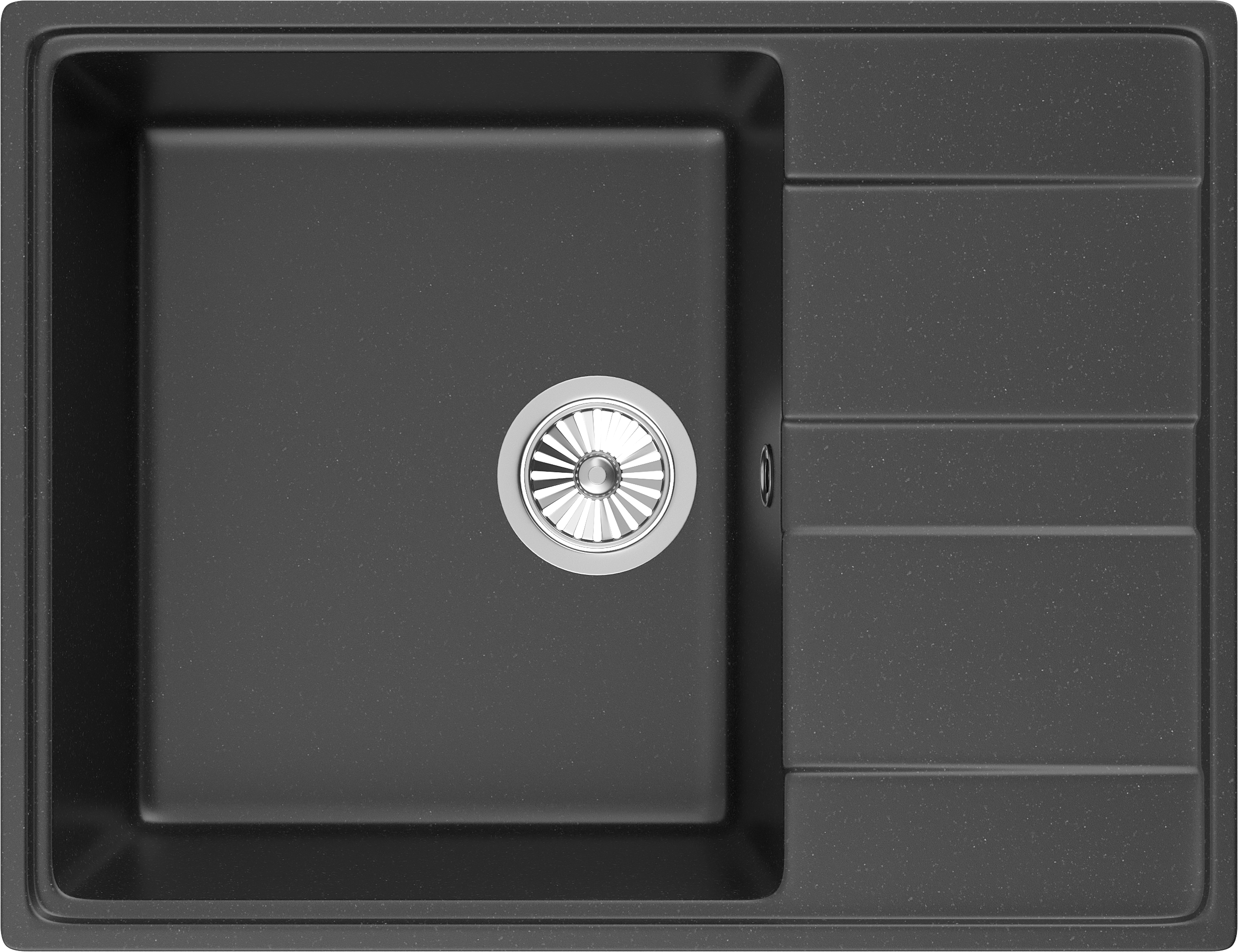 Мойка кухонная Domaci Солерно DP 650-07 уголь