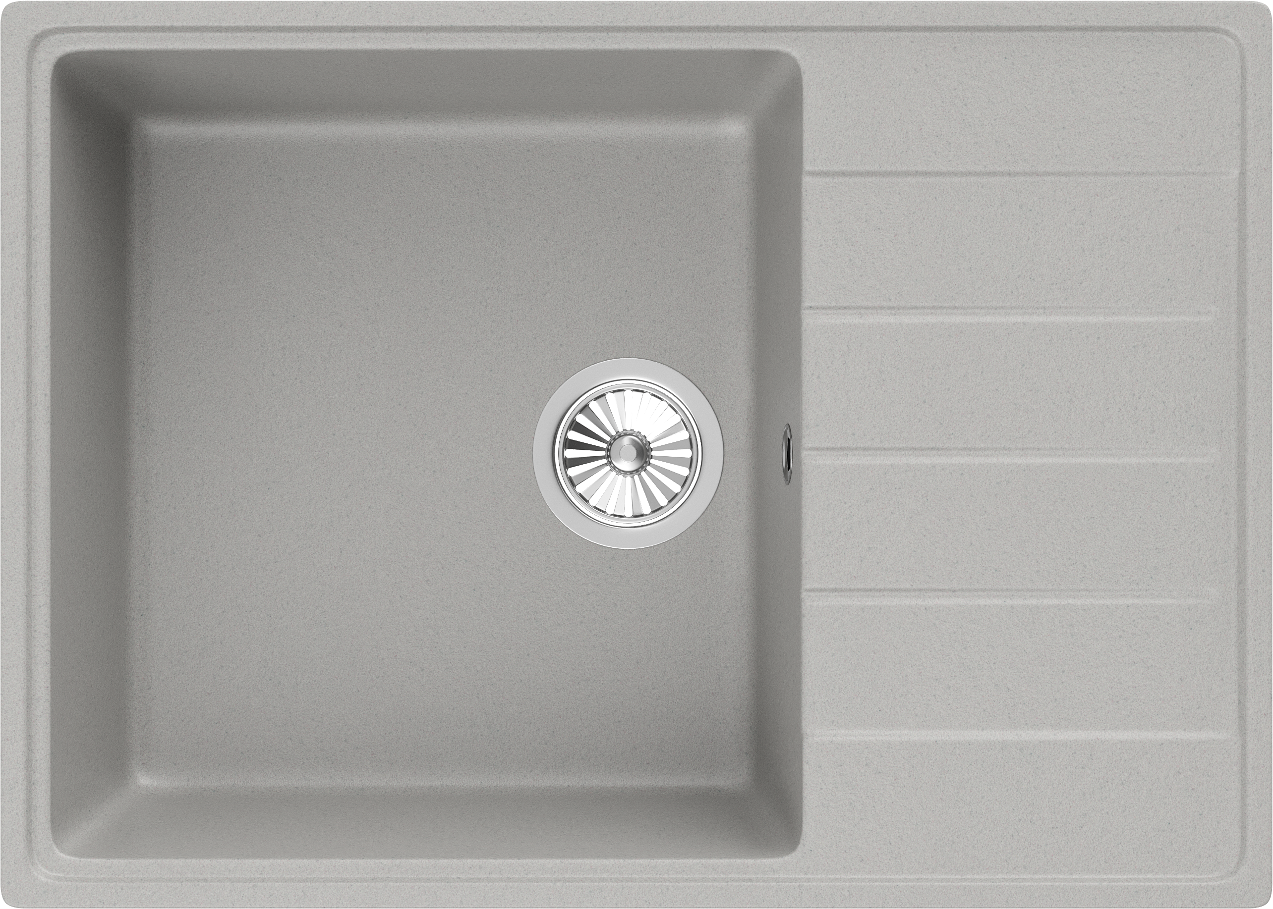 Мойка кухонная Domaci Солерно DP 700-04 платина