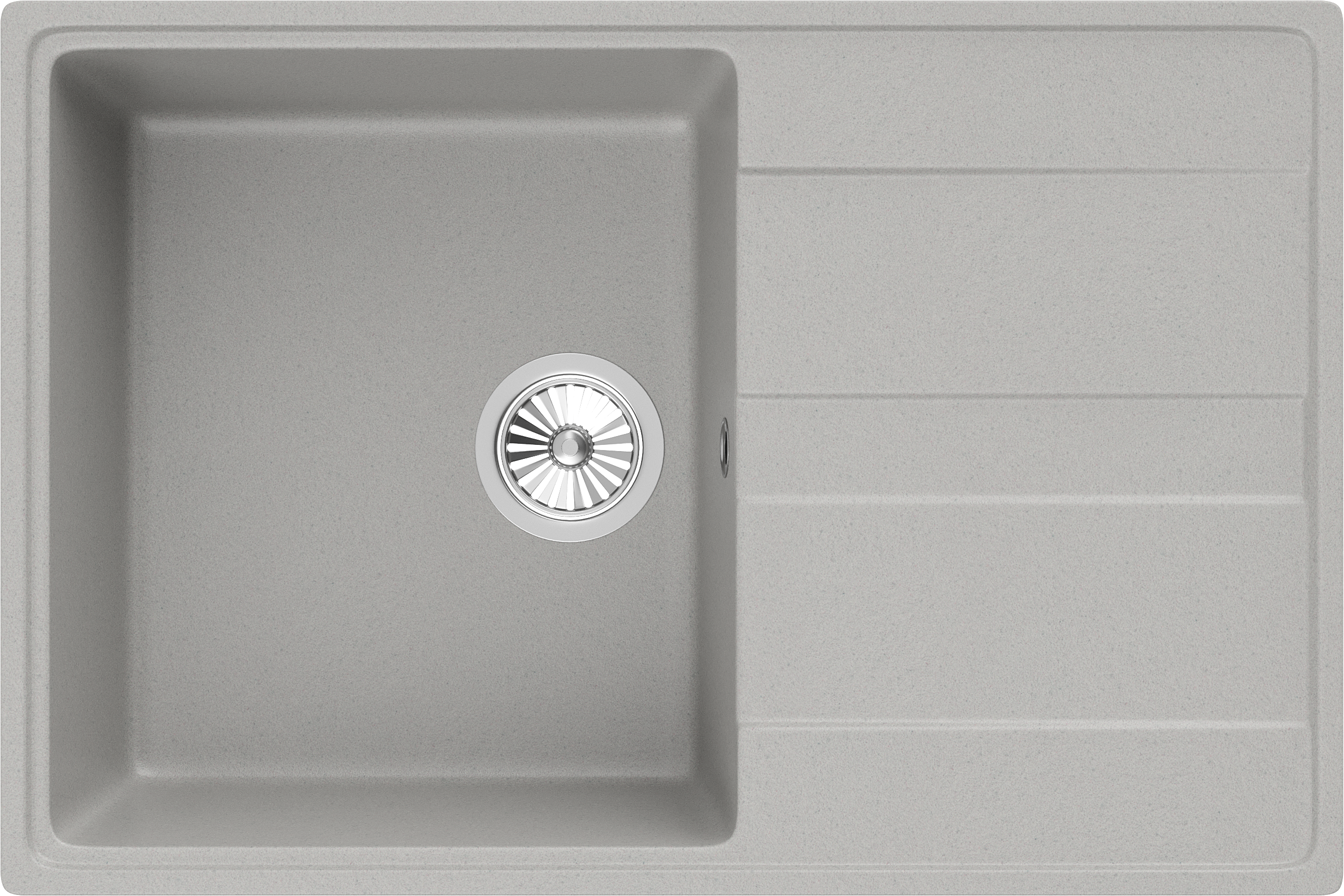 Мойка кухонная Domaci Солерно DP 750-04 платина