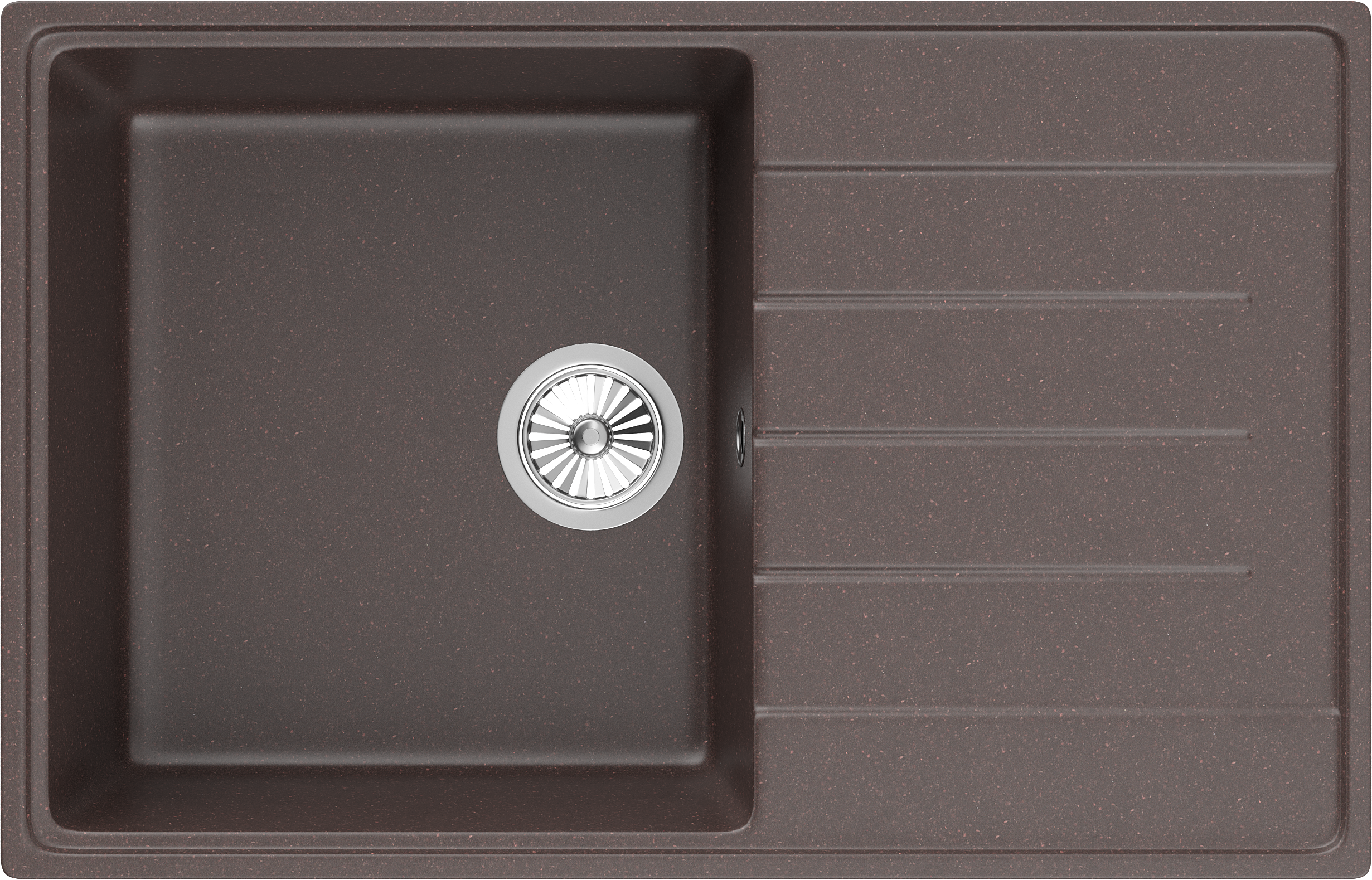 Мойка кухонная Domaci Солерно DP 780-06 трюфель