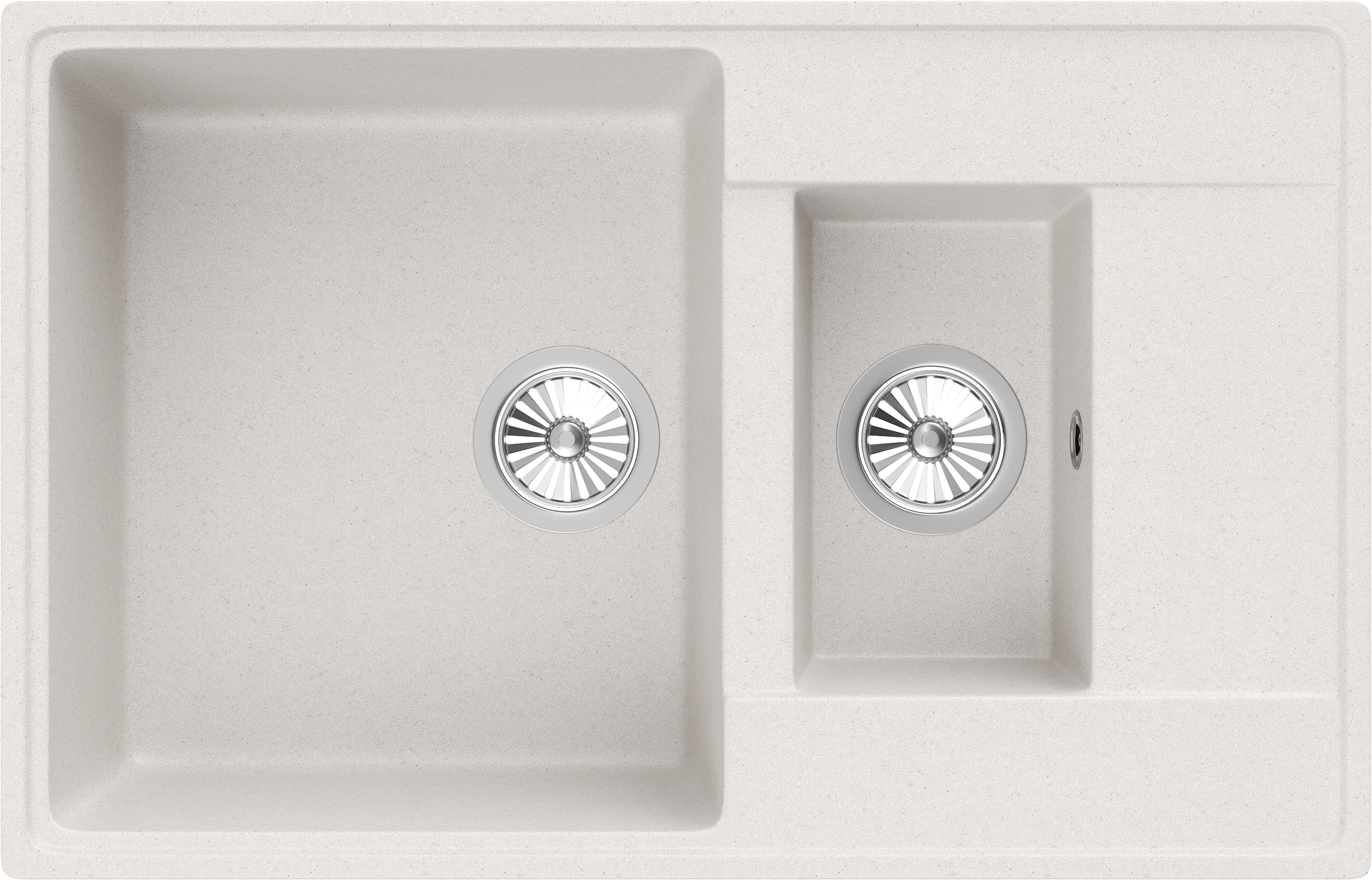 Мойка кухонная Domaci Солерно DP 780 1,5 K-01 жасмин