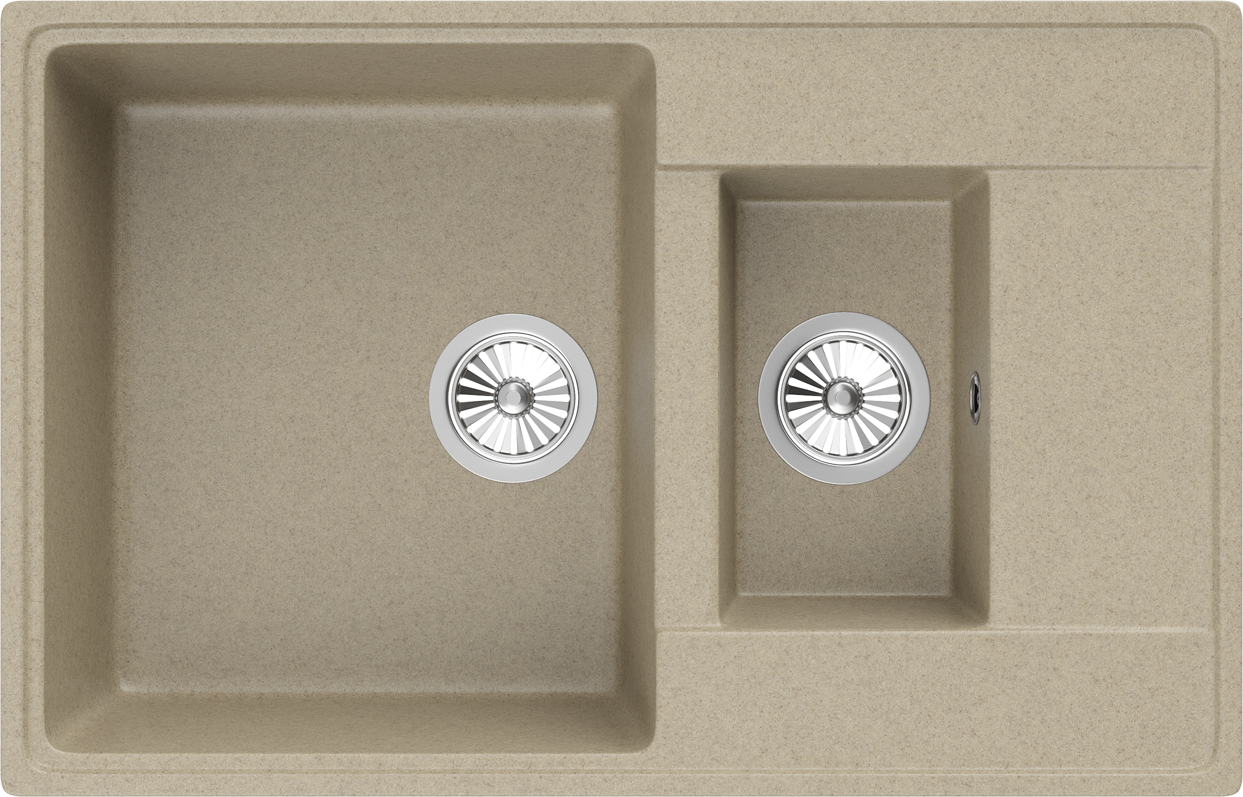 Мойка кухонная Domaci Солерно DP 780 1,5 K-03 десерт