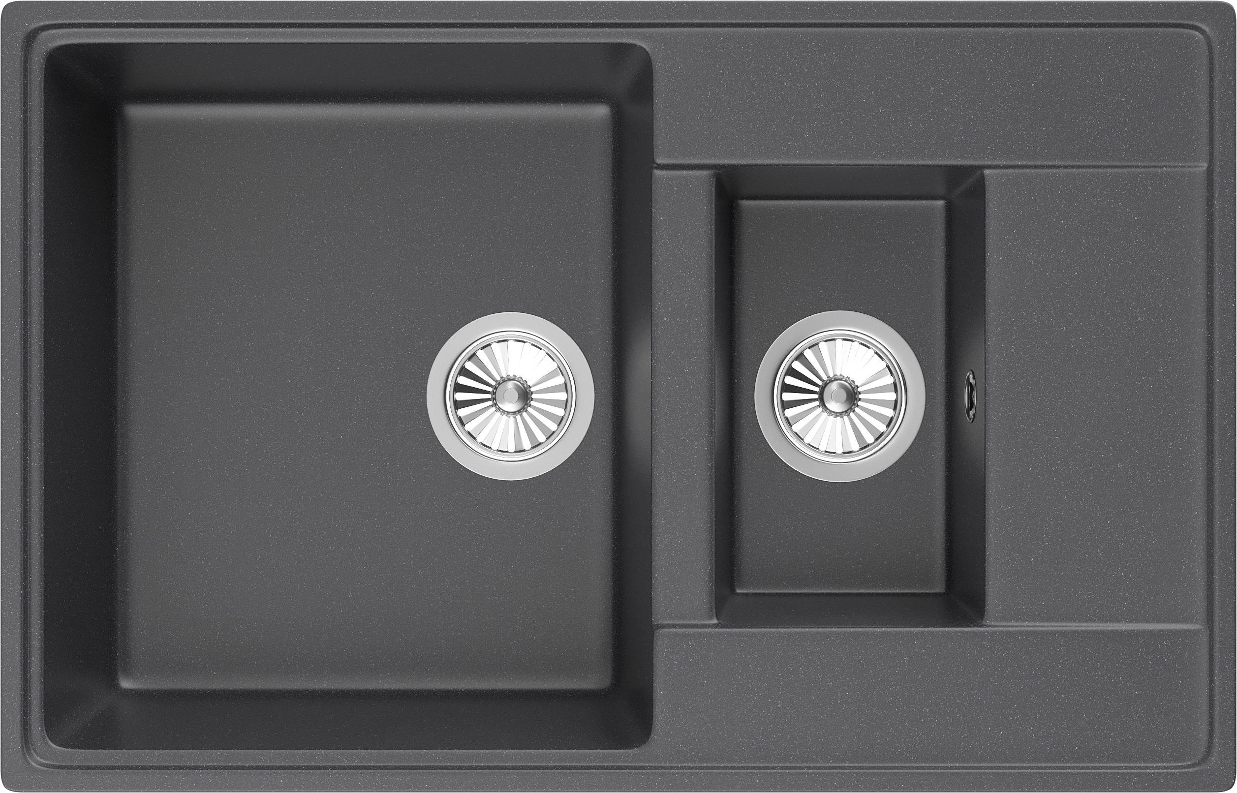 Мойка кухонная Domaci Солерно DP 780 1,5 K-08 космос