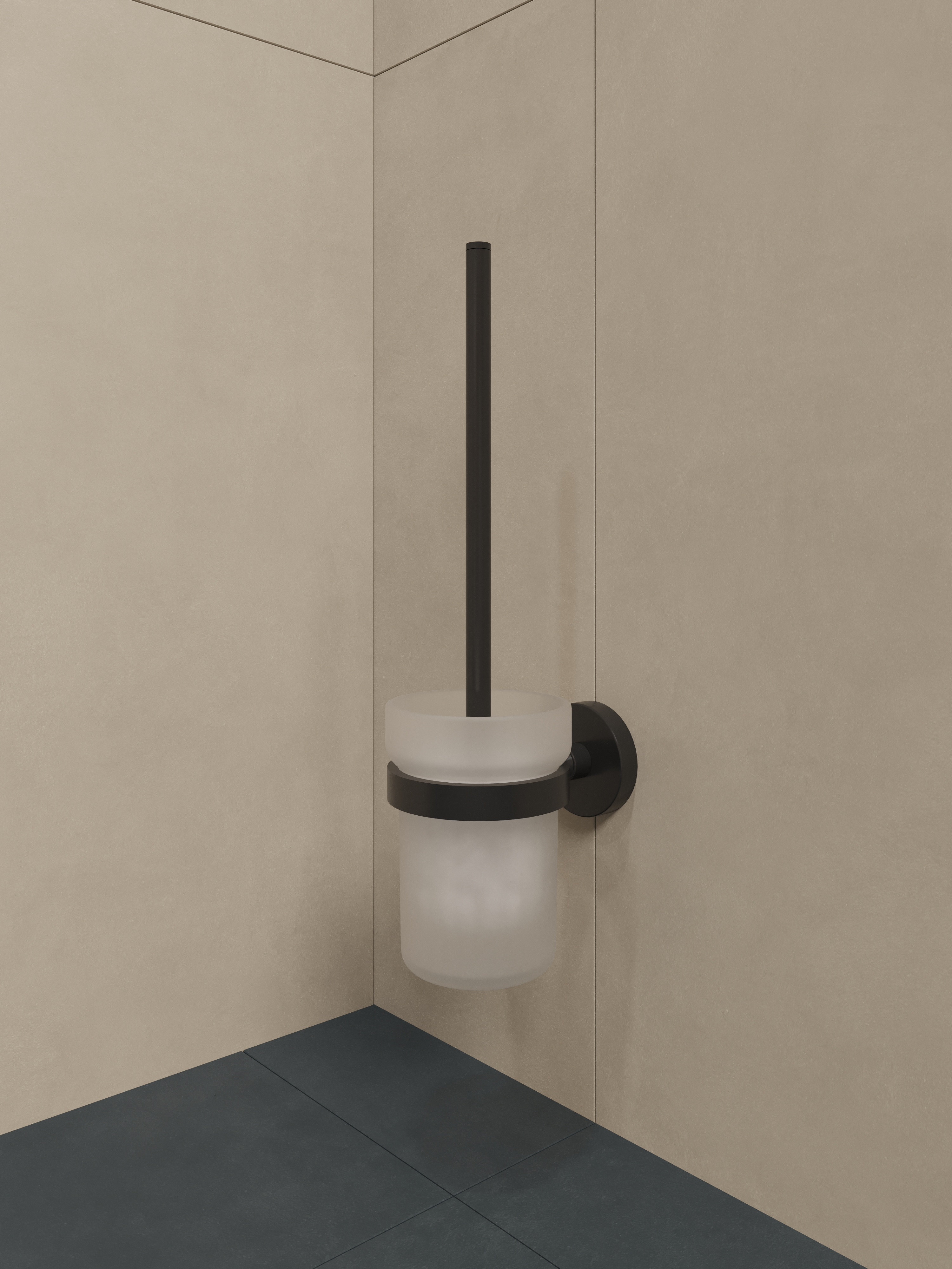 Ершик для унитаза DEKOR BANYO Alina Black A40 6009 04 купить в Тамбове