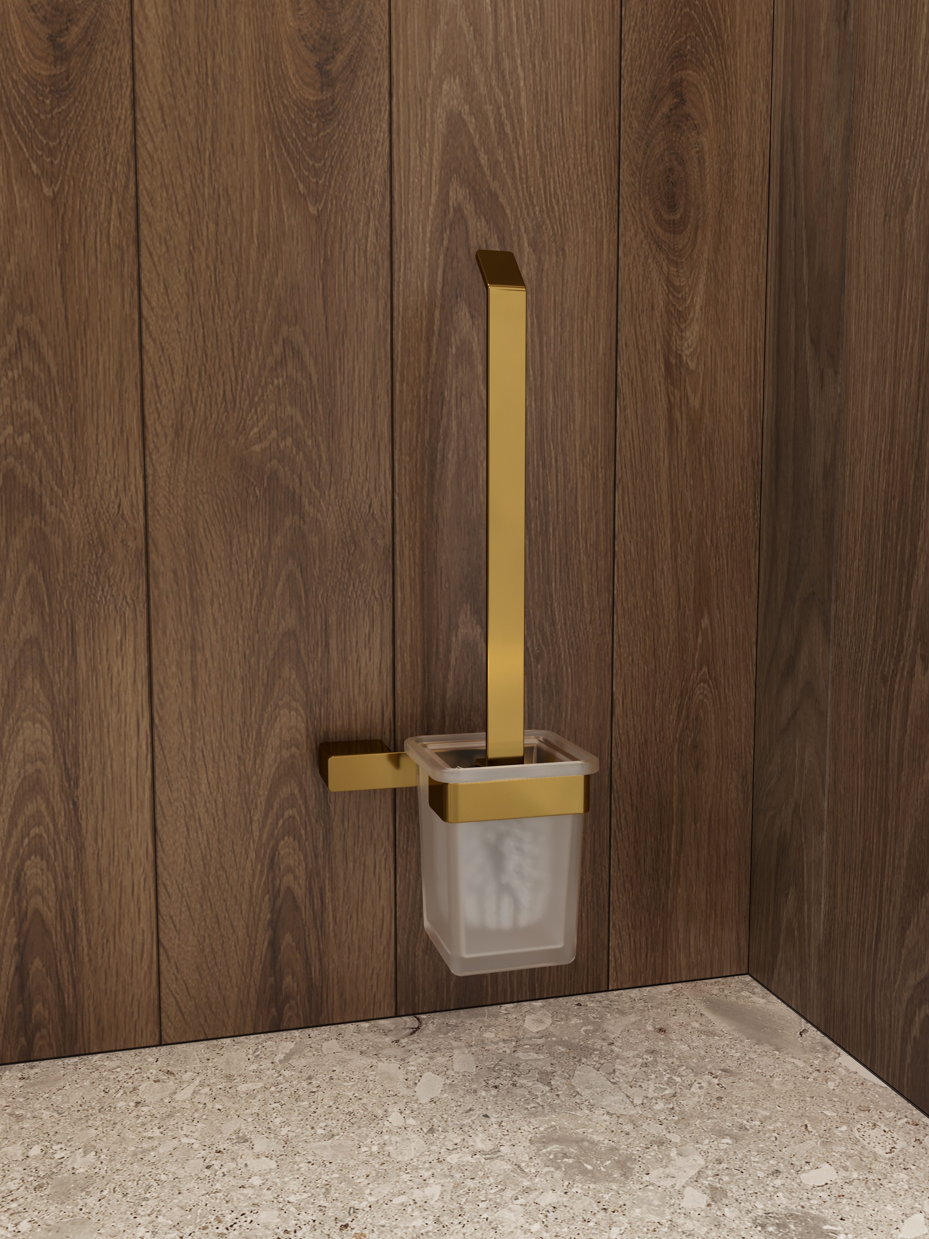 Ершик для унитаза DEKOR BANYO SS 304 Gold SS304 6009 02 купить в Тамбове