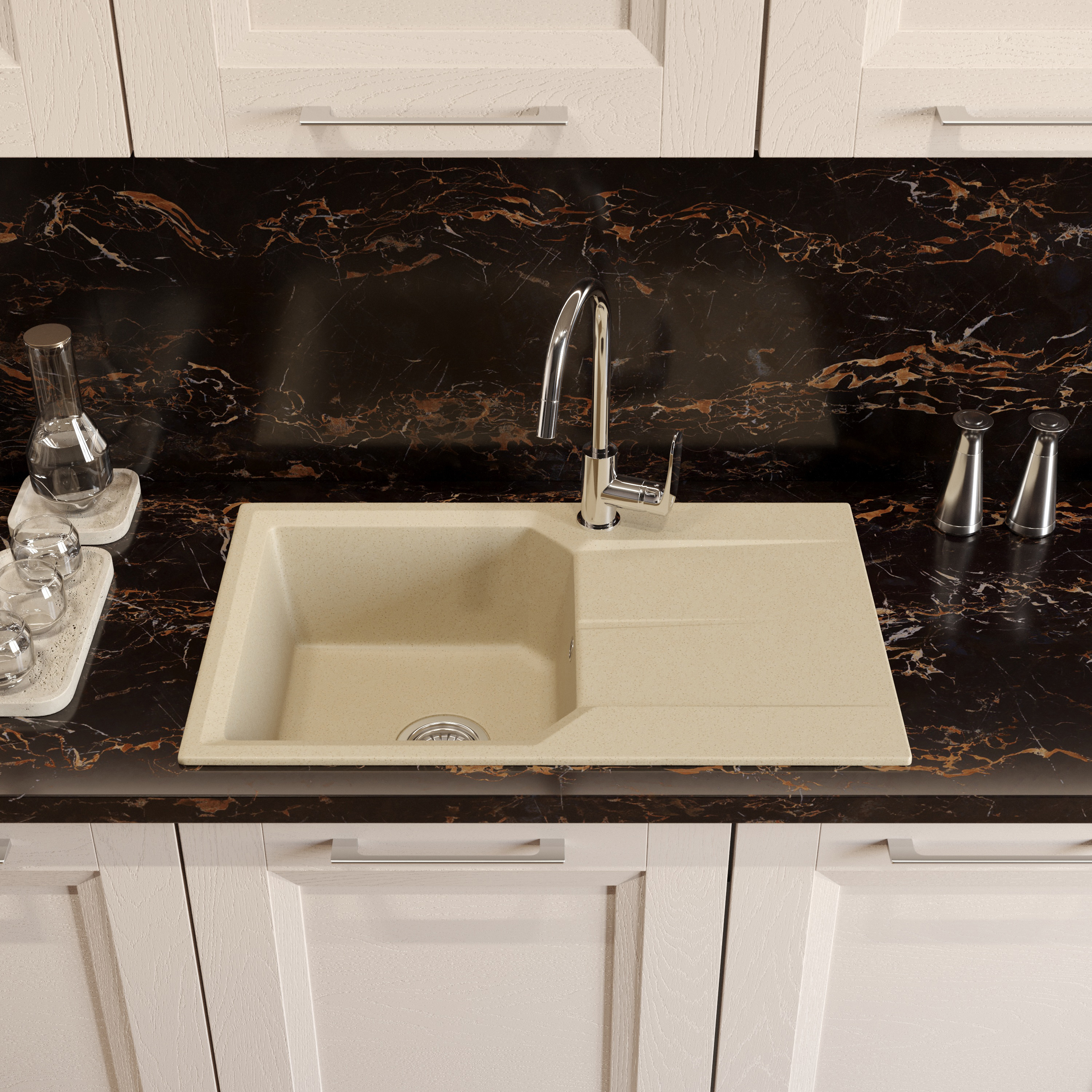 Смеситель для кухни Domaci Равенна GR-04cr купить в Тамбове