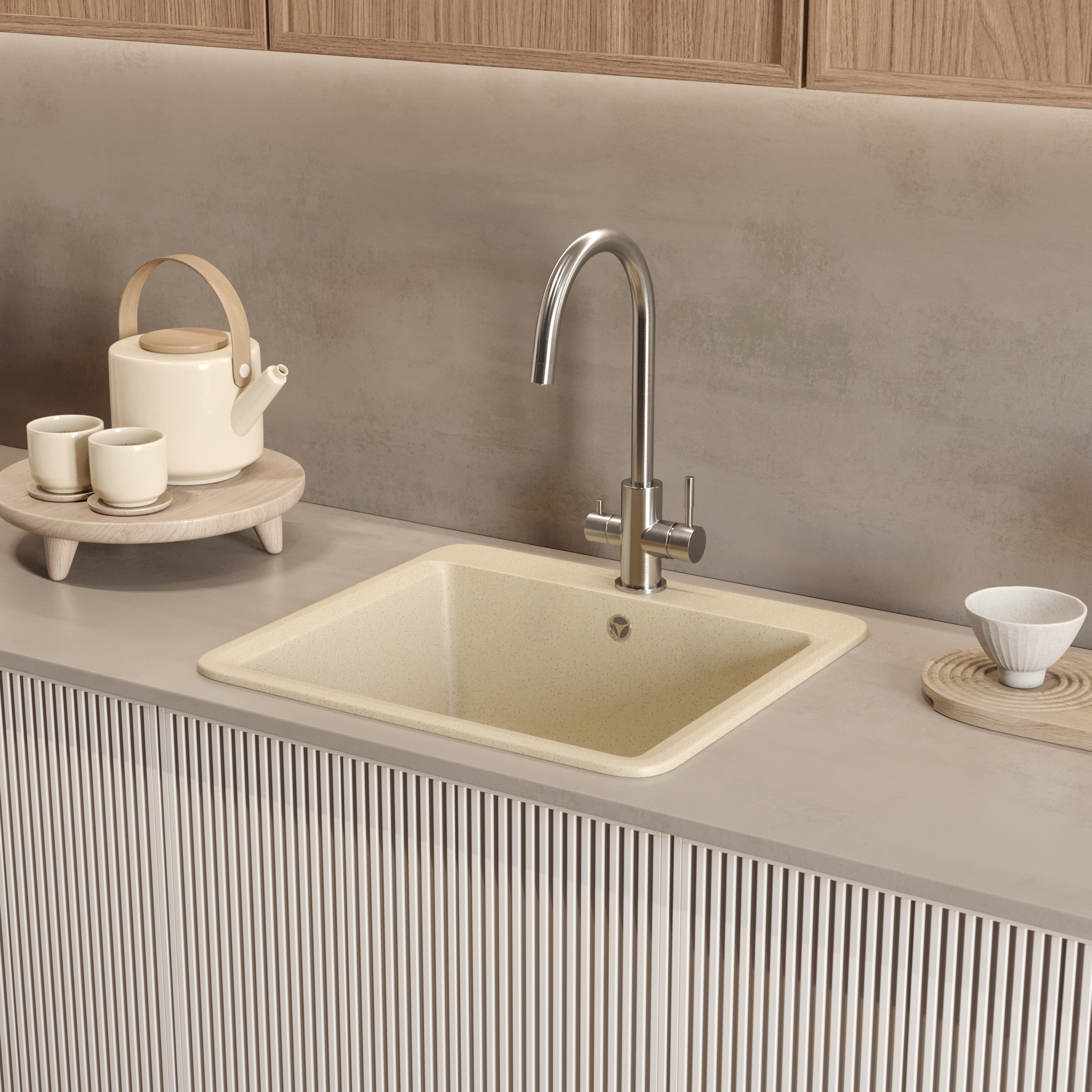 Смеситель для кухни Domaci Равенна OL-03Ss купить в Тамбове