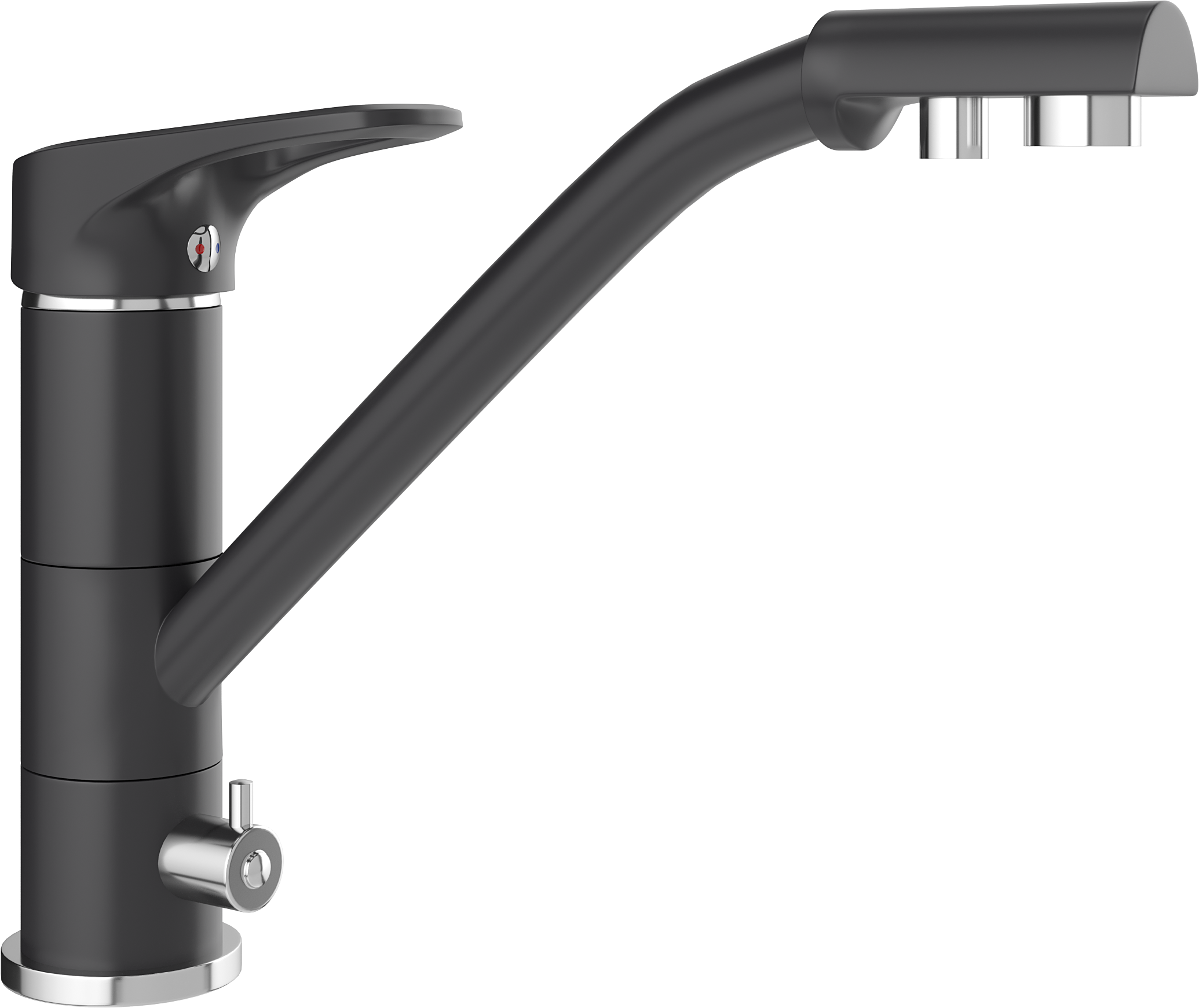 Смеситель для кухни Domaci Солерно UQ-010-08 космос